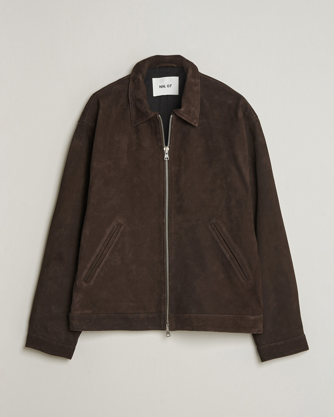 Homme | Manteaux Et Vestes | NN07 | Petrus Suede Jacket Deep Truffle