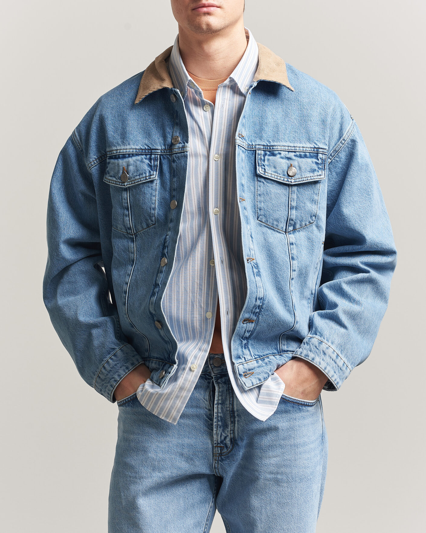 Homme | Manteaux Et Vestes | NN07 | Roy Denim Jacket Vintage Blue