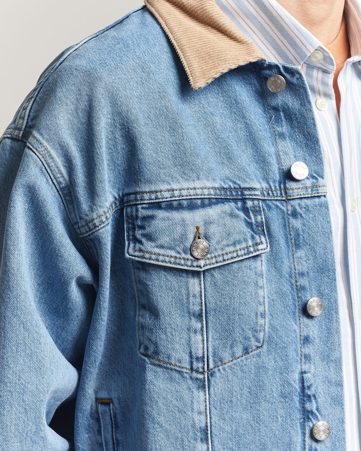 Homme | Manteaux Et Vestes | NN07 | Roy Denim Jacket Vintage Blue