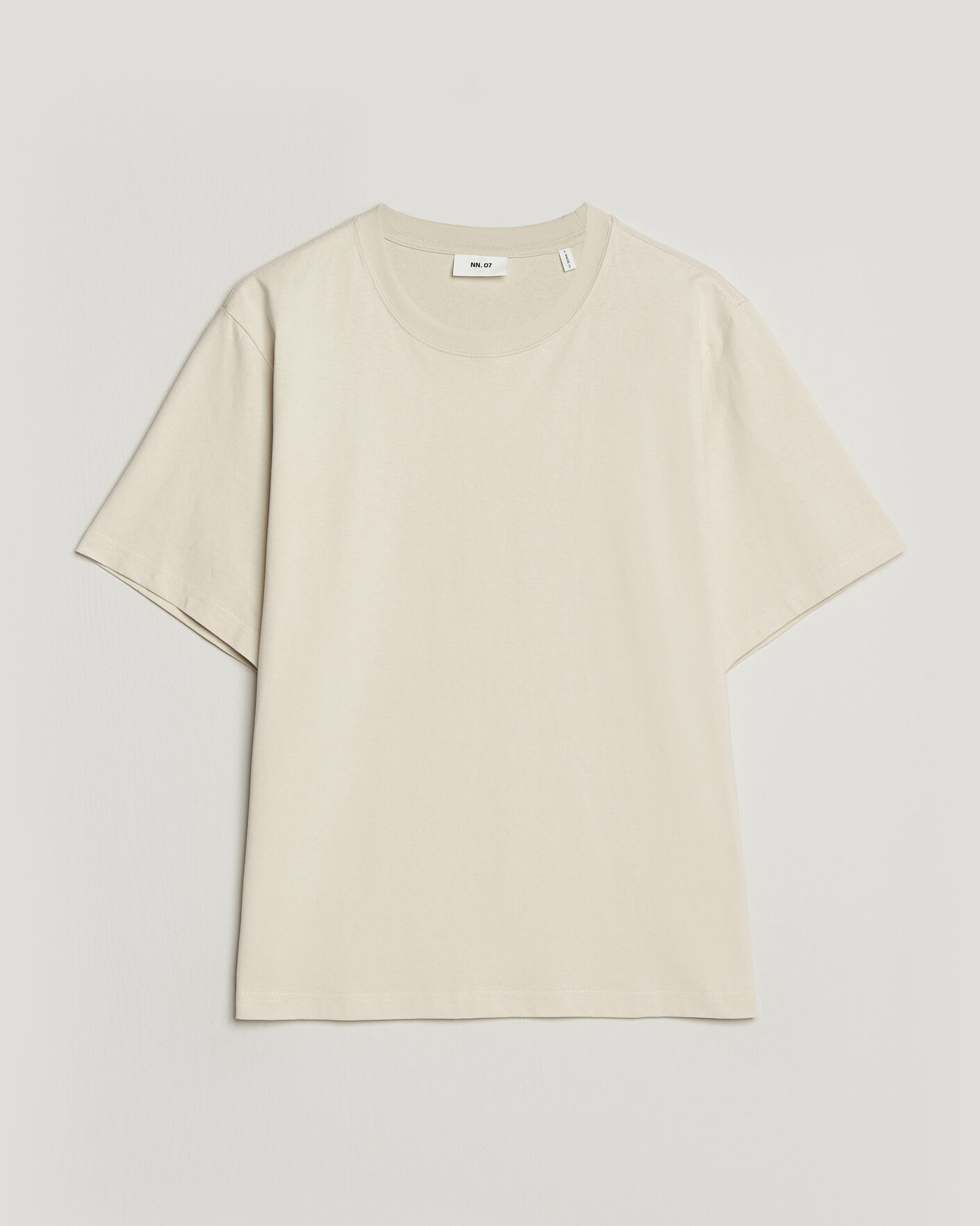 Homme | T-shirts | NN07 | Jett Washed Crew Neck T-Shirt Ivory