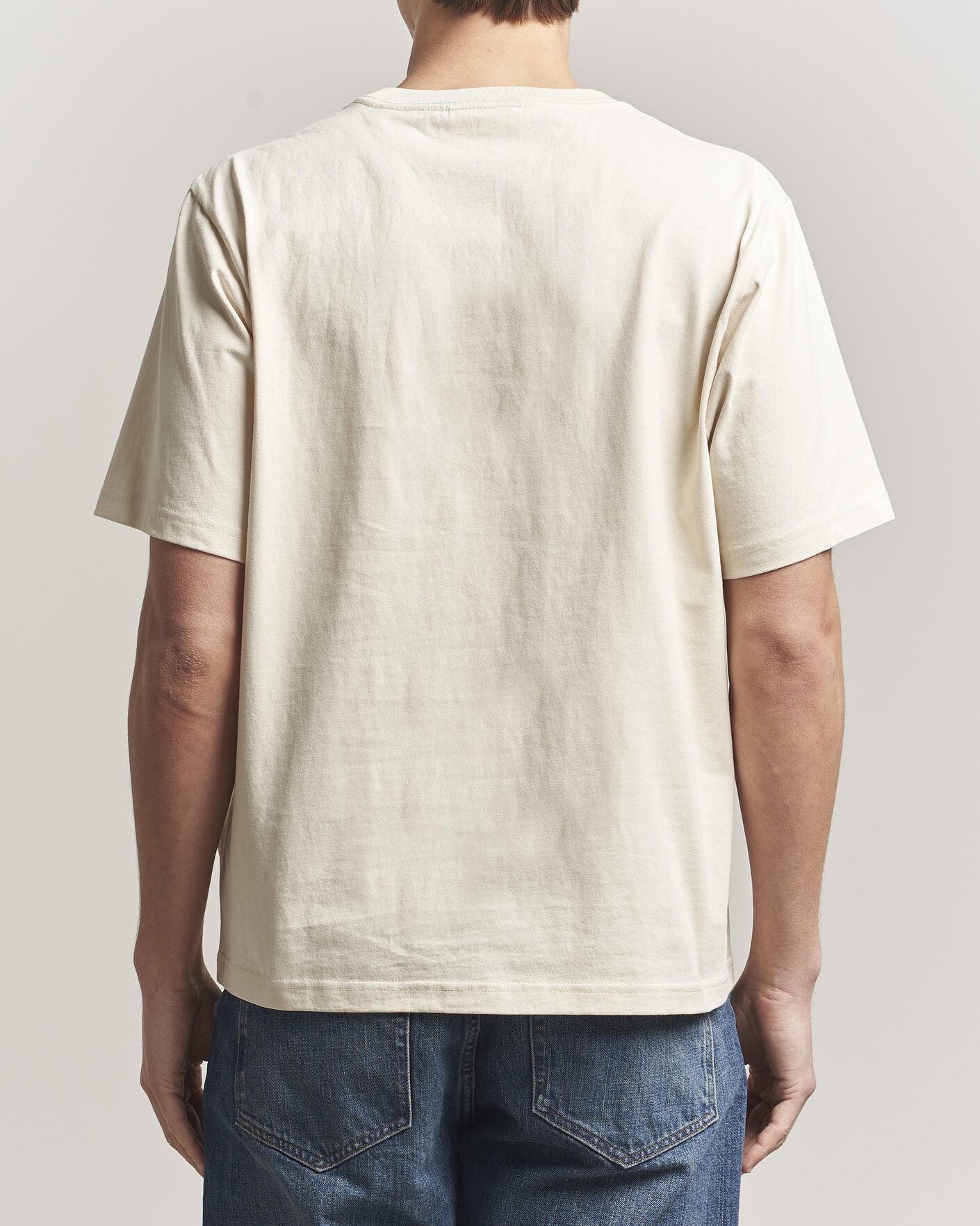 Homme | T-shirts | NN07 | Jett Washed Crew Neck T-Shirt Ivory