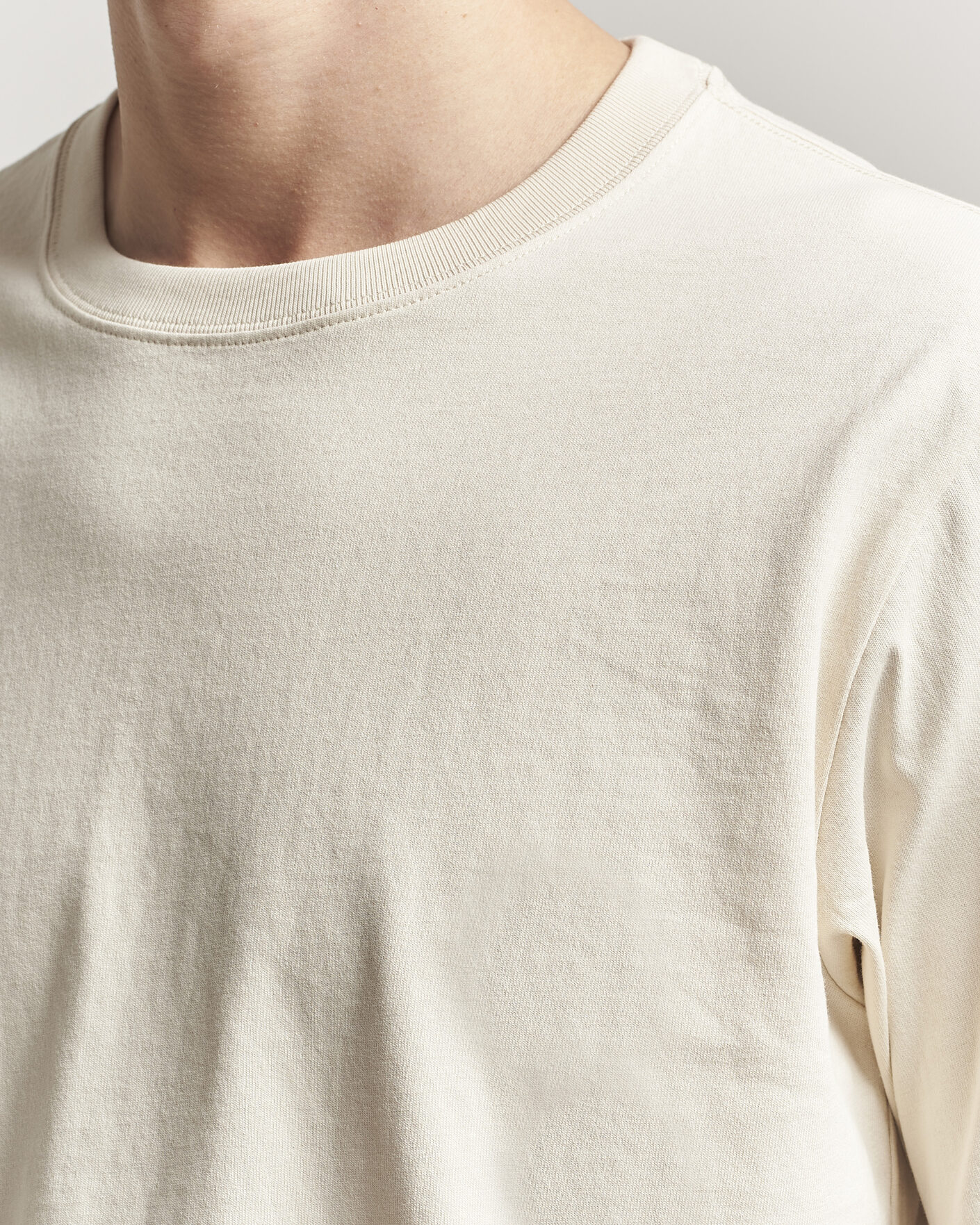 Homme | T-shirts | NN07 | Jett Washed Crew Neck T-Shirt Ivory