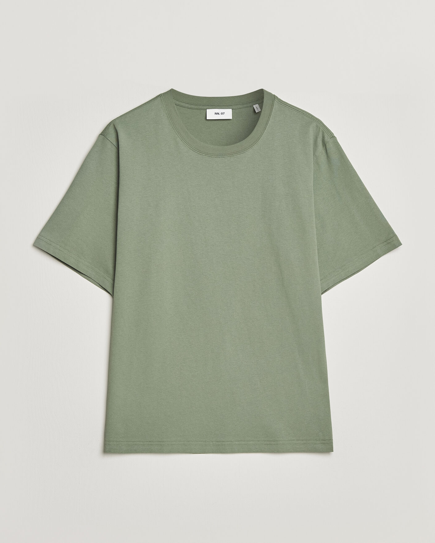 Homme | T-shirts | NN07 | Jett Washed Crew Neck T-Shirt Sea Spray Green