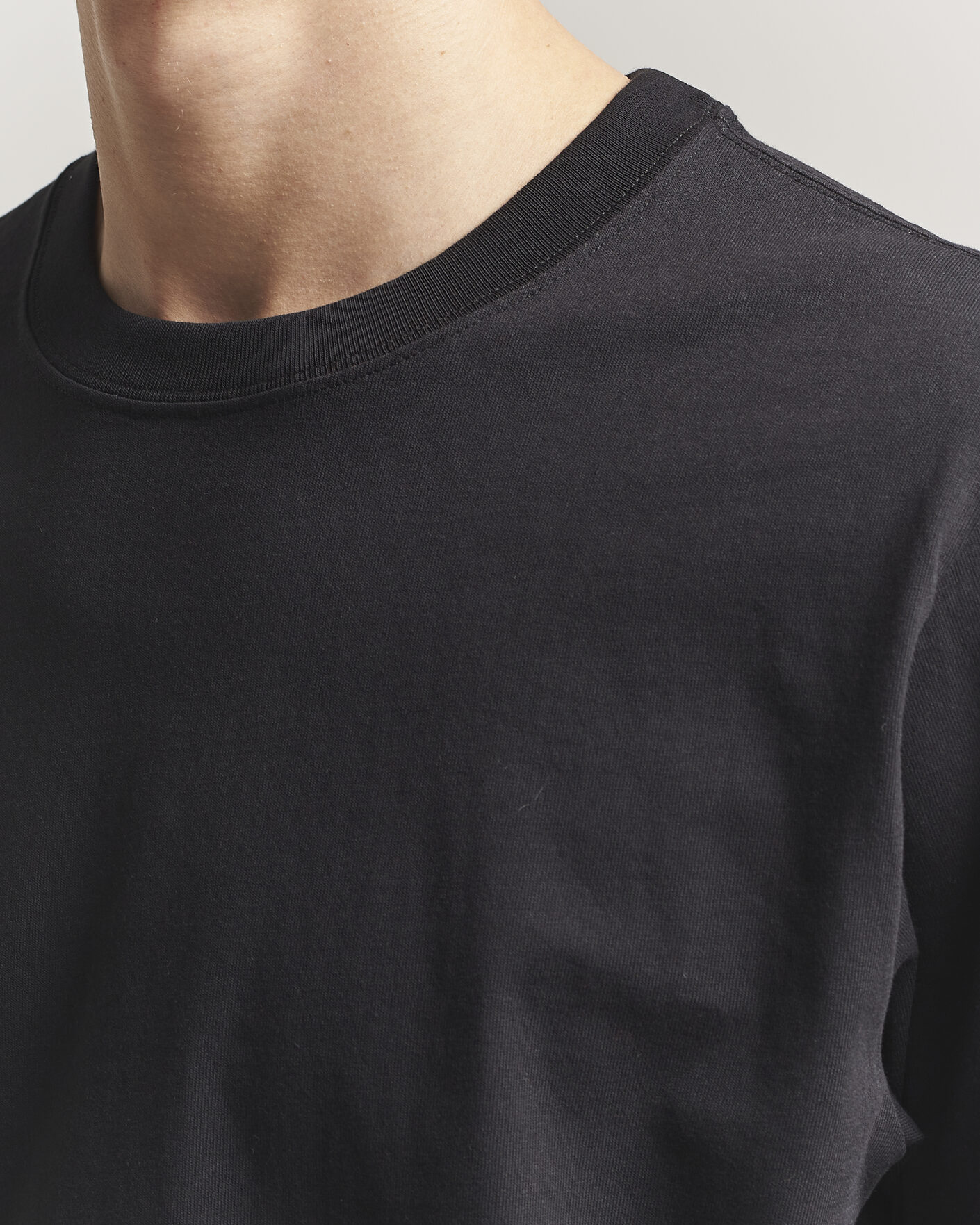 Homme | T-shirts | NN07 | Jett Washed Crew Neck T-Shirt Black