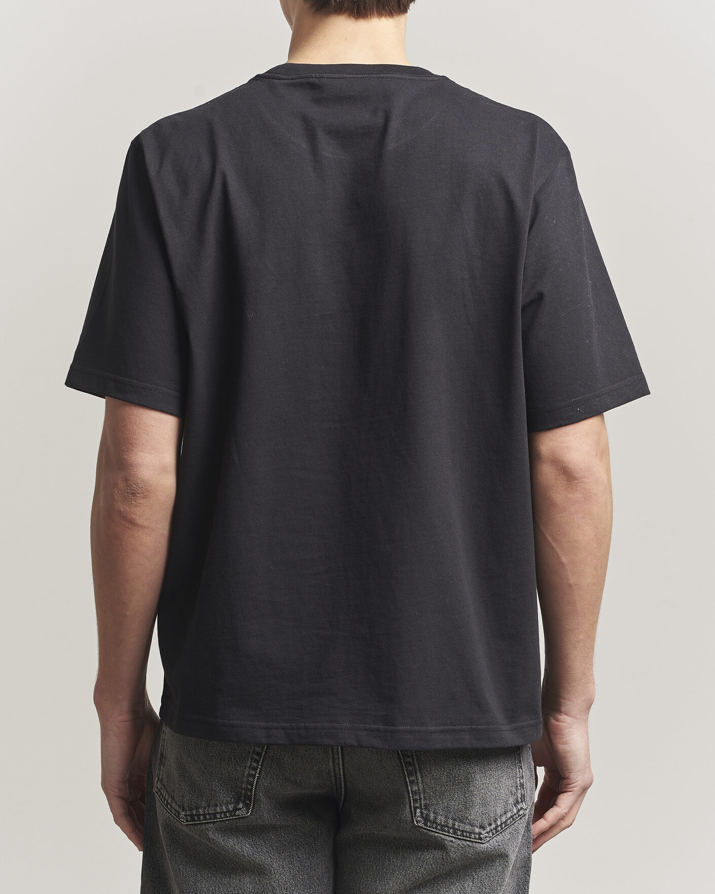 Homme | T-shirts | NN07 | Jett Embroidered Crew Neck T-Shirt Black