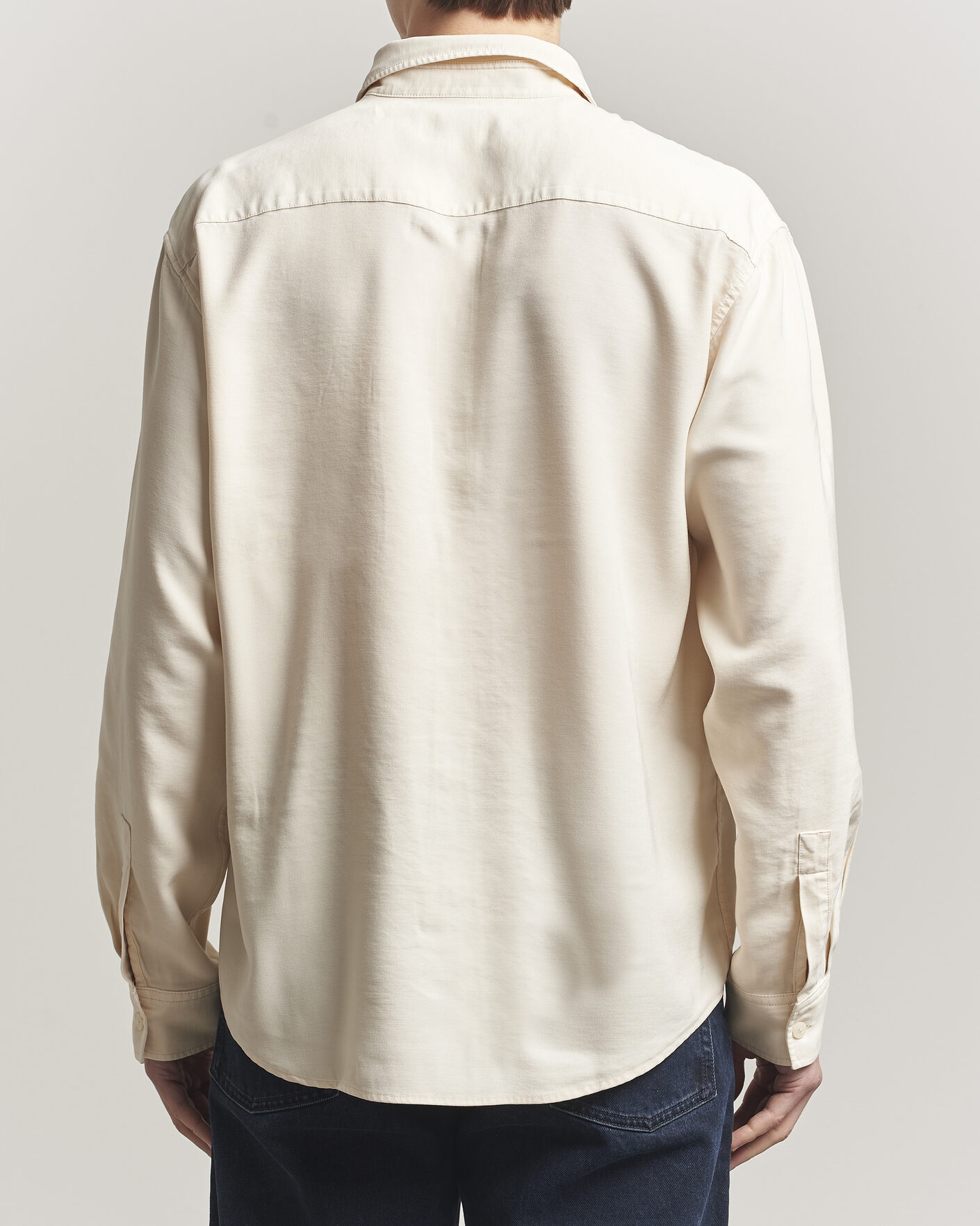 Homme | Chemises | NN07 | Deon Tencel Shirt Ivory