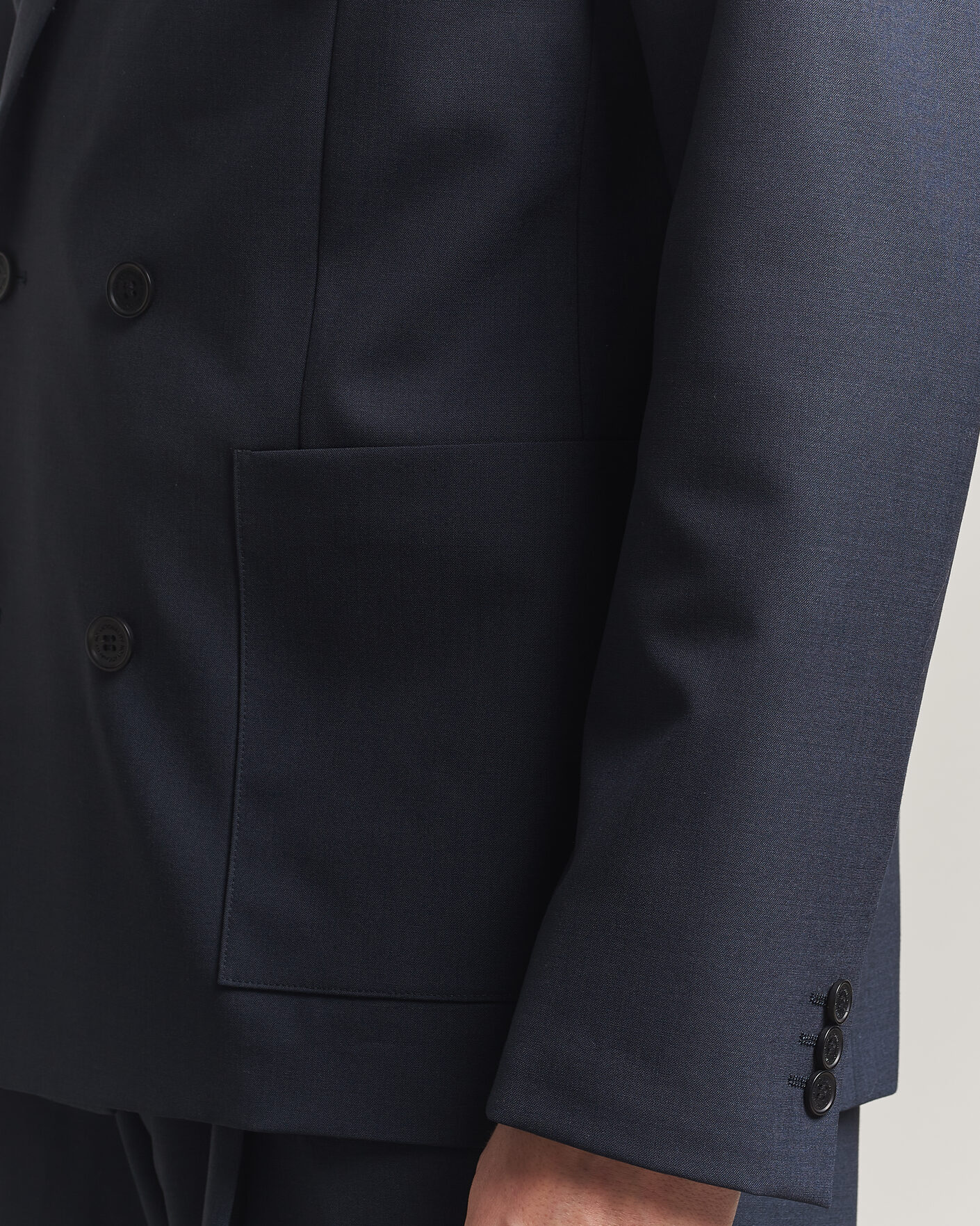 Homme | Blazers | NN07 | Jordin Summer Wool Double Breasted Blazer Deep Navy