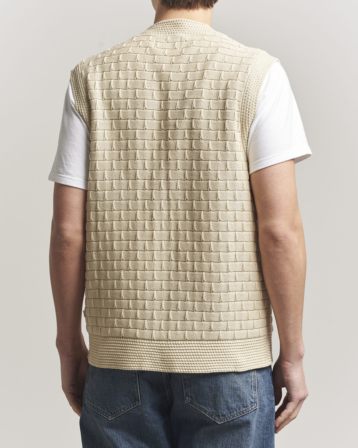 Homme | Pulls Et Tricots | NN07 | Reece Knitted Vest Ecru