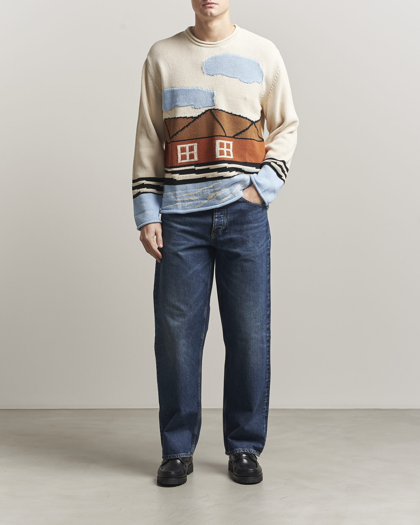 Homme | Pulls Et Tricots | NN07 | Mikkel Knitted HQ Printed Sweater Multi