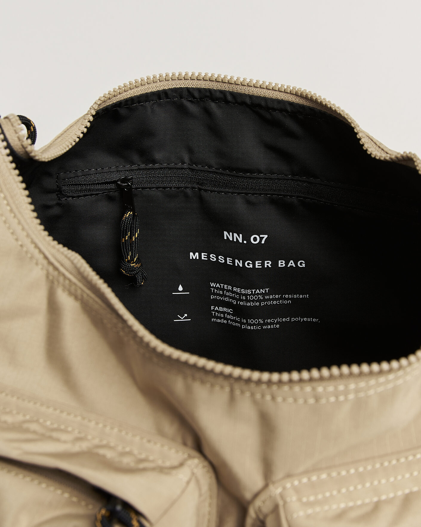 Homme | Sacs | NN07 | Nylon Ripstop Messenger Bag Desert Khaki