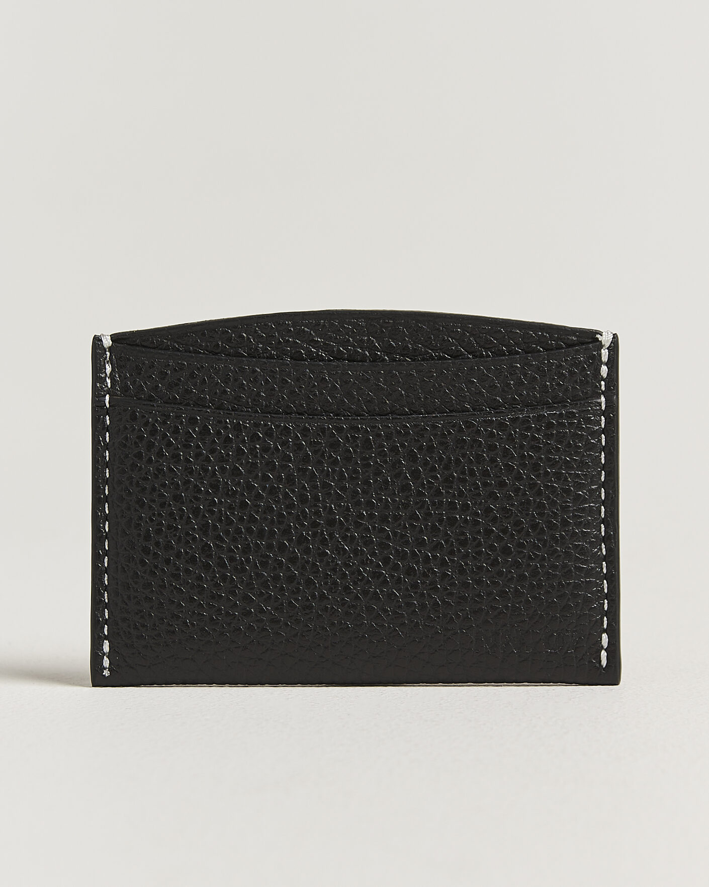 Homme | Portefeuilles | NN07 | Grained Leather Card Holder Black