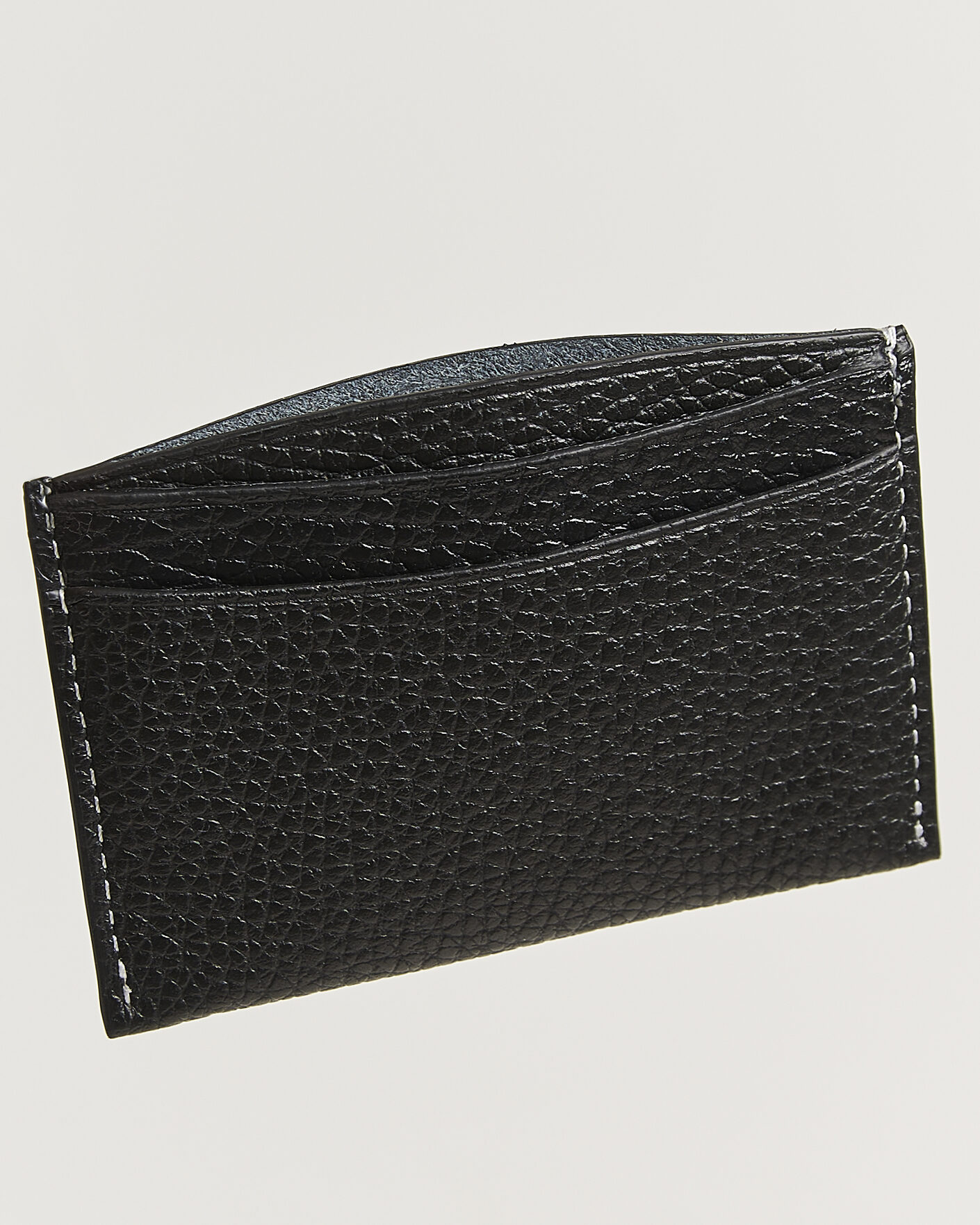 Homme | Portefeuilles | NN07 | Grained Leather Card Holder Black