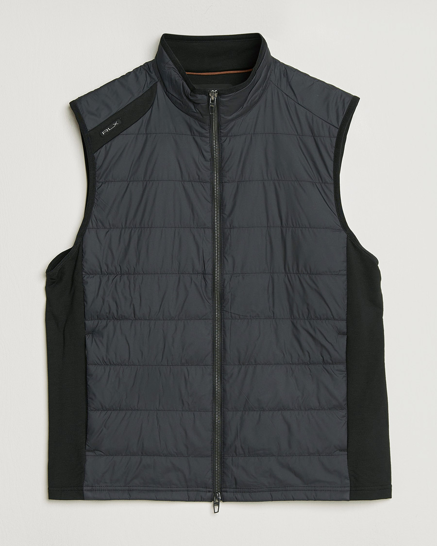 Homme | Gilets | RLX Ralph Lauren | Performance Wool Vest Polo Black