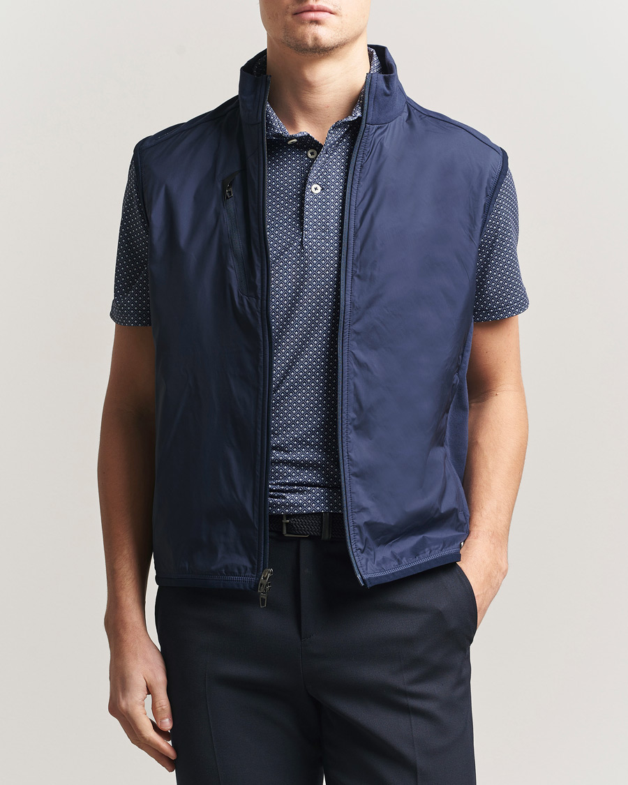 Homme | Gilets | RLX Ralph Lauren | Tech Terry Vest Refined Navy