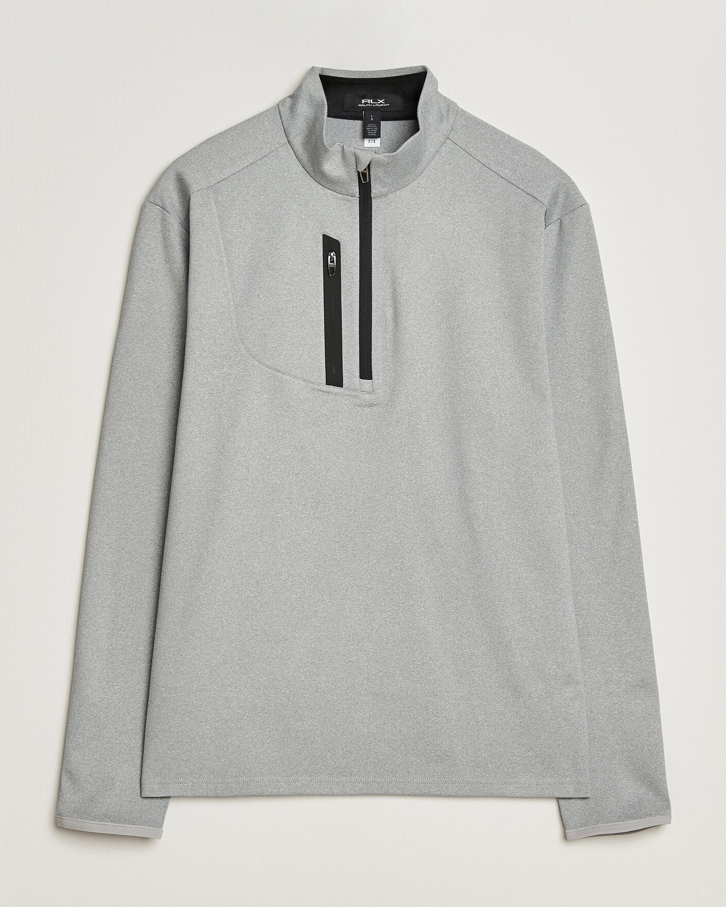Homme | Vêtements de golf | RLX Ralph Lauren | Luxury Jersey Half Zip Andover Heather