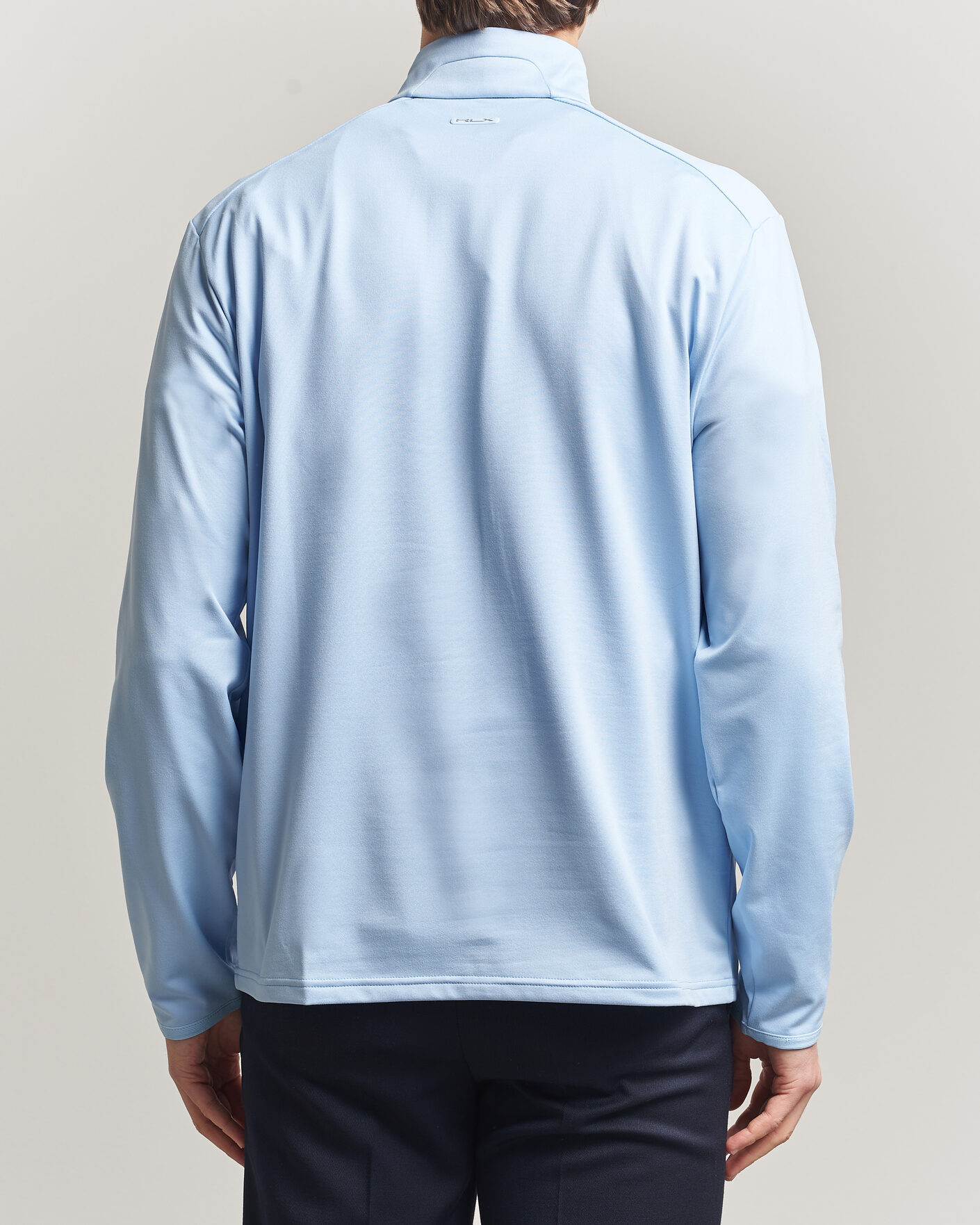 Homme | Vêtements de golf | RLX Ralph Lauren | Luxury Jersey Half Zip Office Blue
