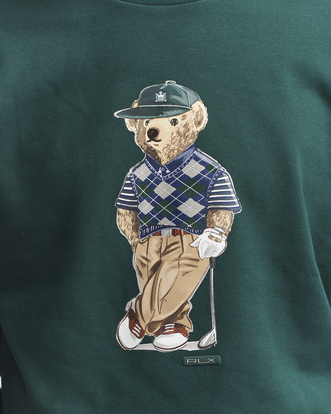 Homme | Pulls Et Tricots | RLX Ralph Lauren | Loopback Terry Bear Sweatshirt Moss Agate