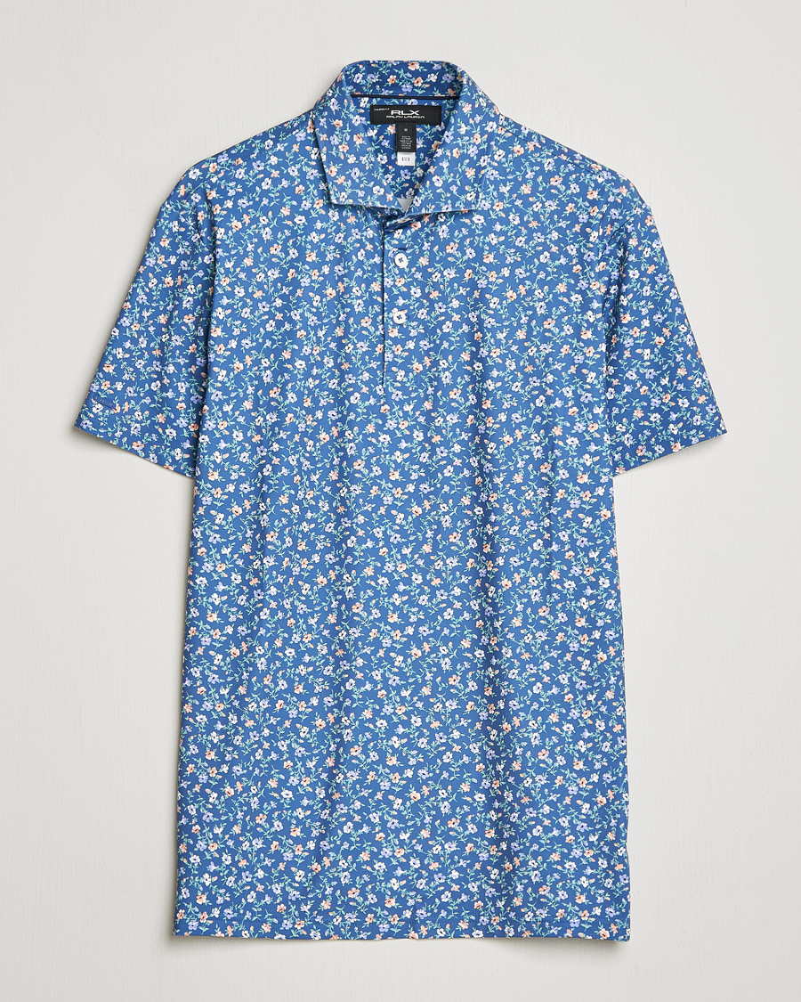 Homme | Polos | RLX Ralph Lauren | Airflow Polo Printed Old Royal Mini Floral