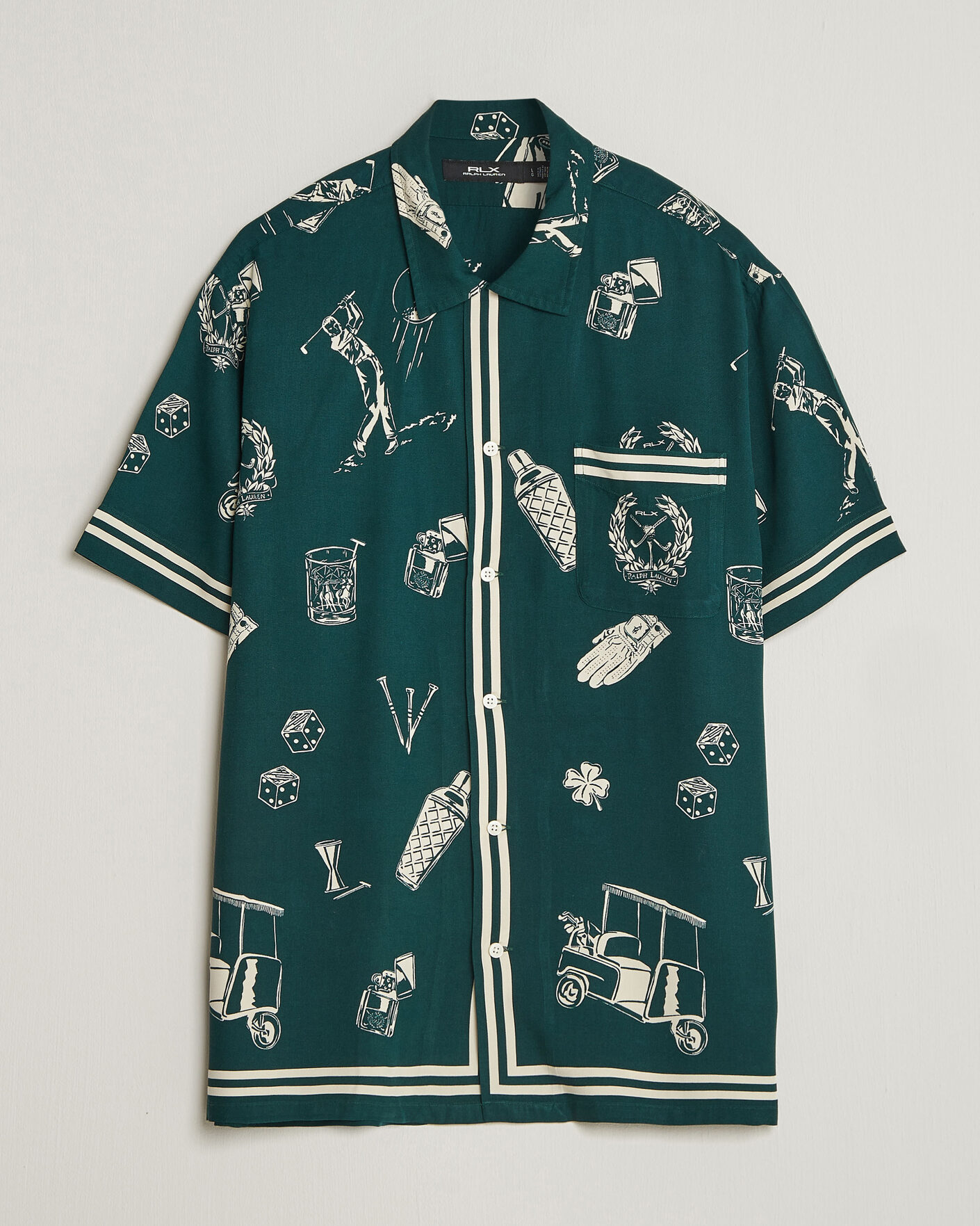 Homme | Vêtements de golf | RLX Ralph Lauren | Short Sleeve Golf Shirt Par-Tee on the Greens