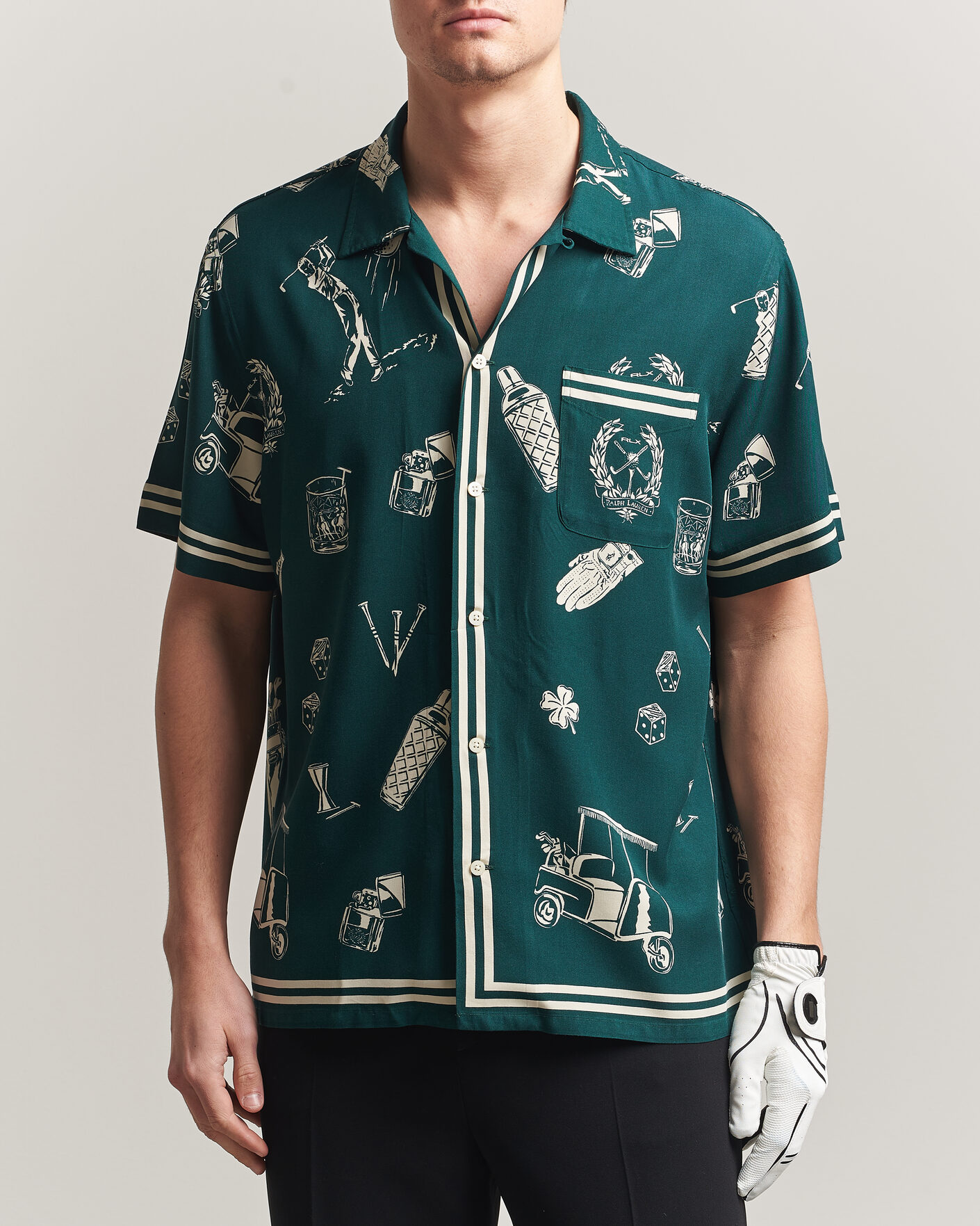 Homme | Chemises | RLX Ralph Lauren | Short Sleeve Golf Shirt Par-Tee on the Greens