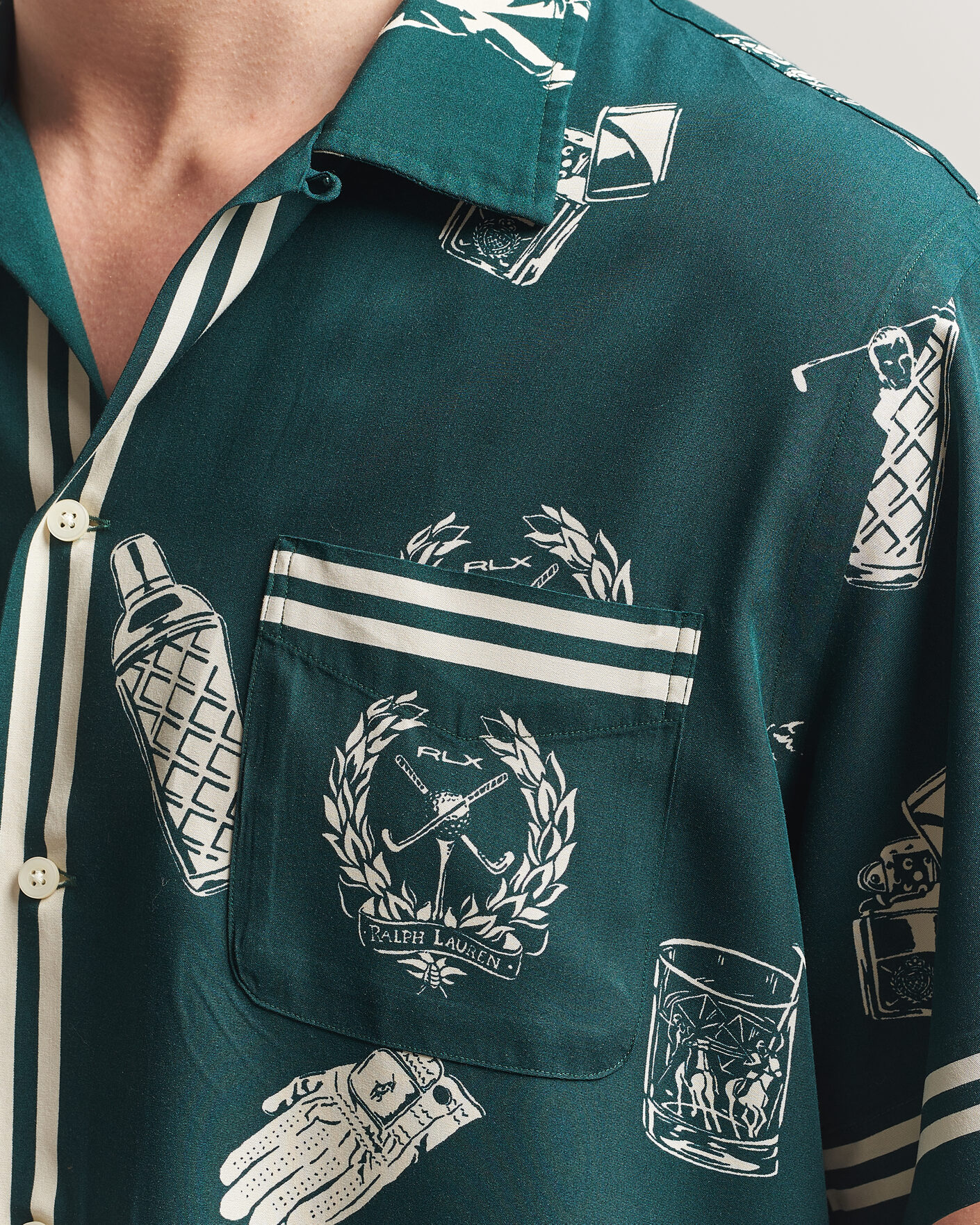 Homme | Vêtements de golf | RLX Ralph Lauren | Short Sleeve Golf Shirt Par-Tee on the Greens