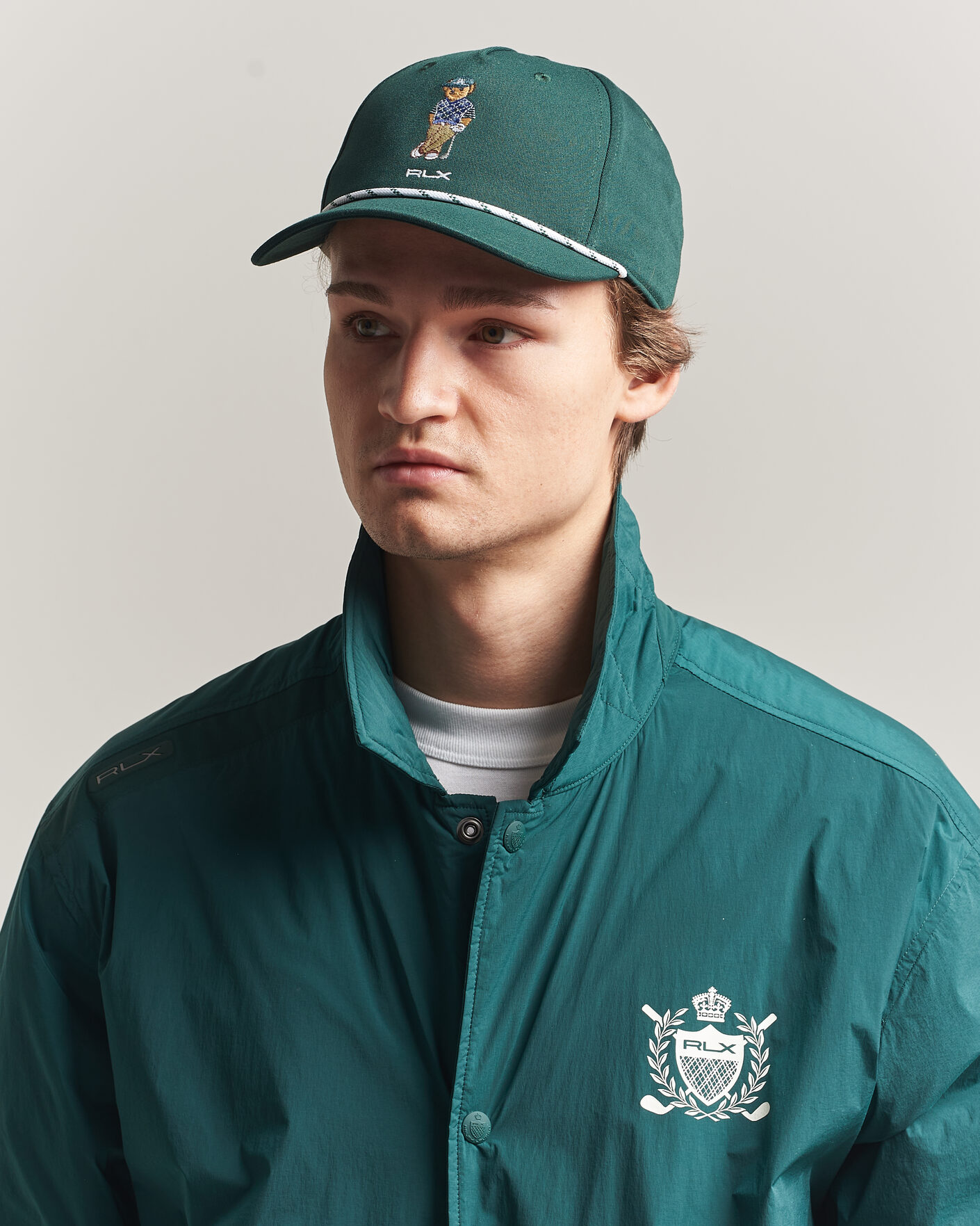 Homme | Bobs Et Casquettes | RLX Ralph Lauren | Cocktail Bear Cap Moss Agate