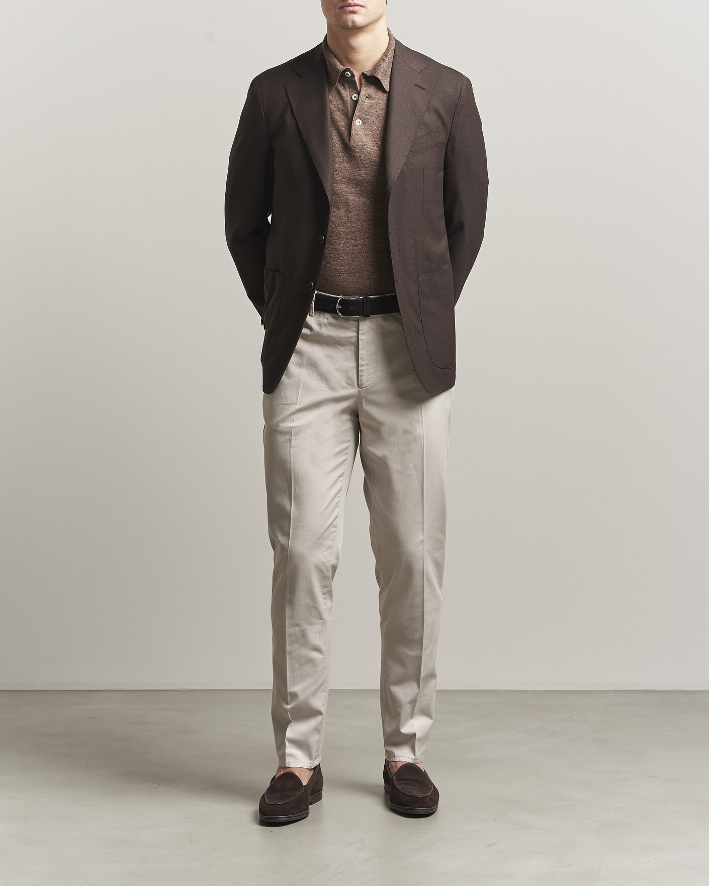 Homme | Pantalons | Brunello Cucinelli | Slim Fit Chinos Light Beige