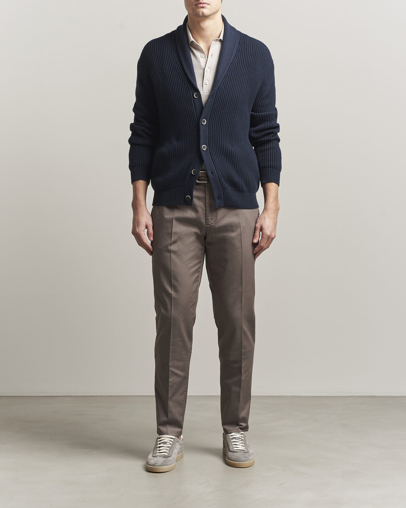 Homme | Pantalons | Brunello Cucinelli | Slim Fit Chinos Brown