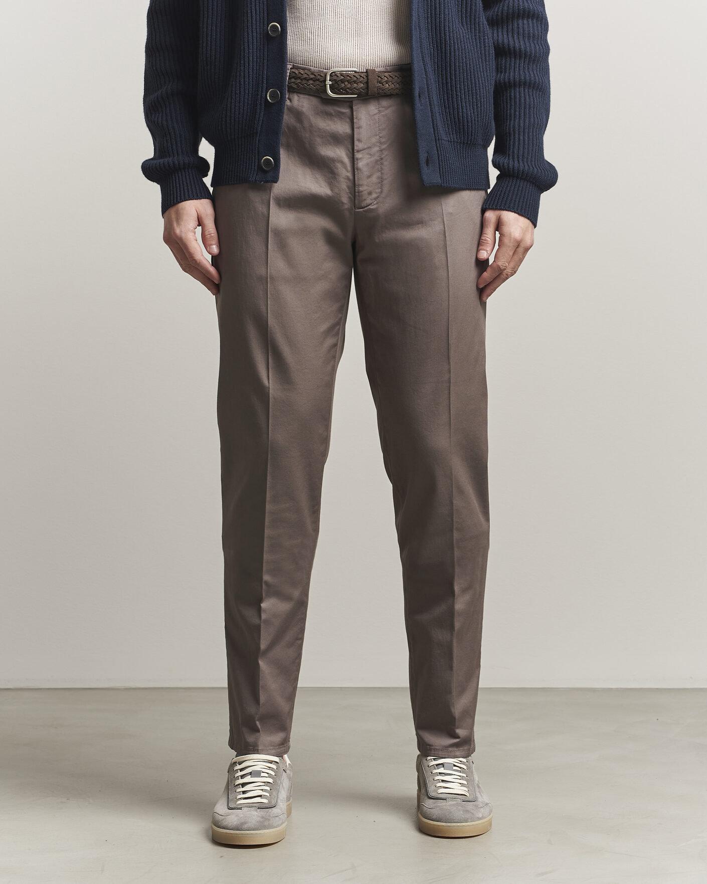 Homme | Pantalons | Brunello Cucinelli | Slim Fit Chinos Brown