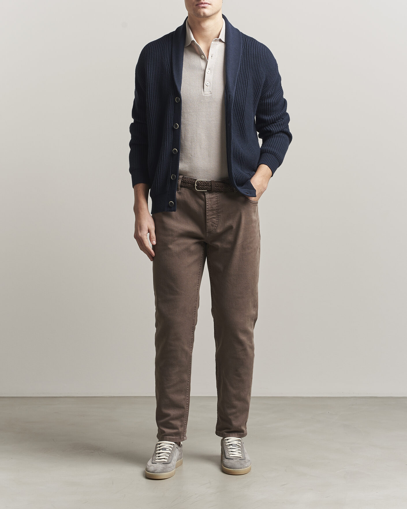 Homme | Pantalons | Brunello Cucinelli | Traditional Fit Bull Denim Pants Dark Brown