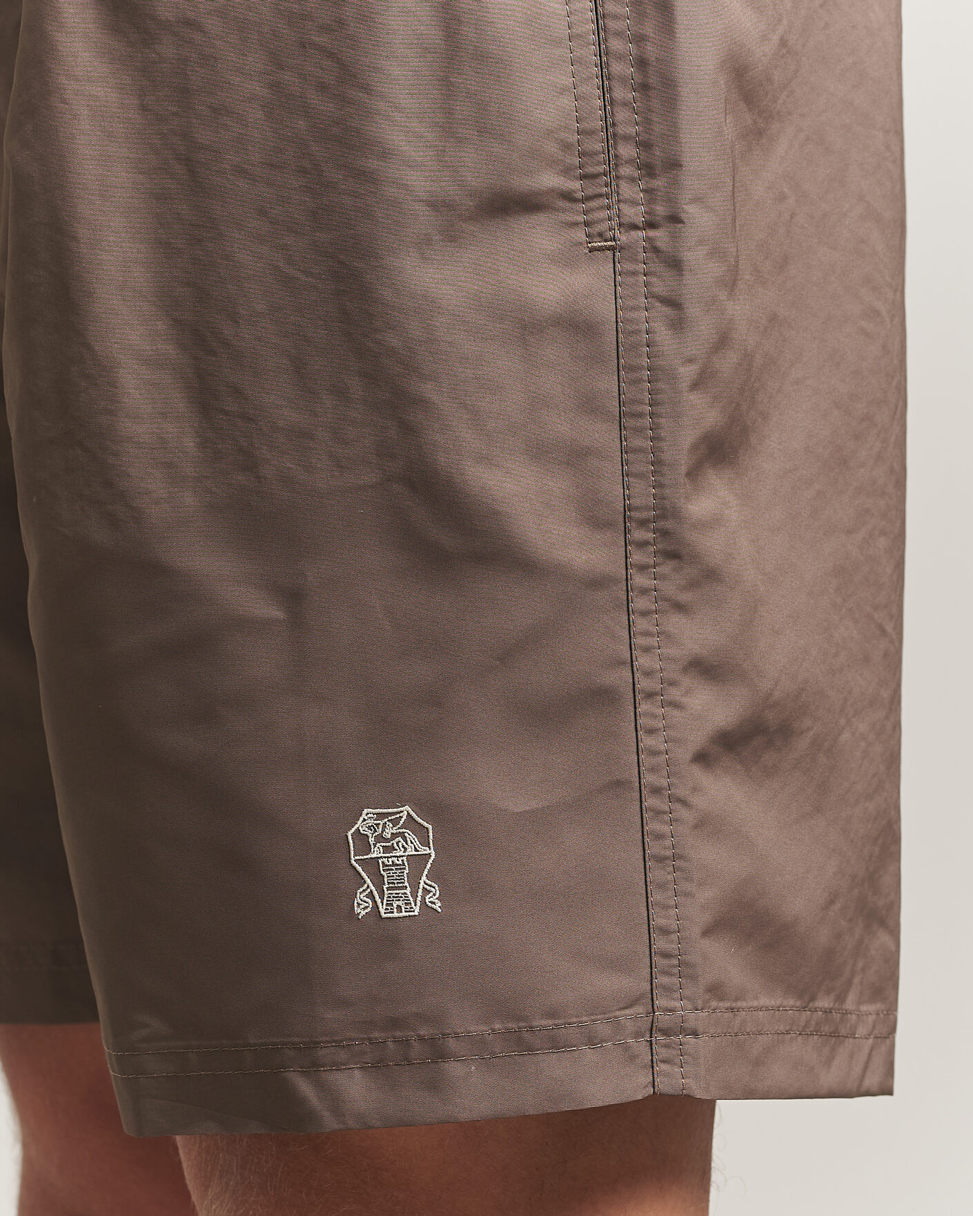 Homme | Maillots De Bain | Brunello Cucinelli | Nylon Swim Trunks Brown