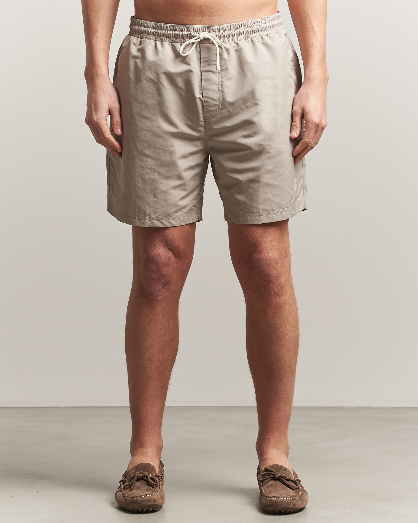 Homme | Maillots De Bain | Brunello Cucinelli | Nylon Swim Trunks Beige