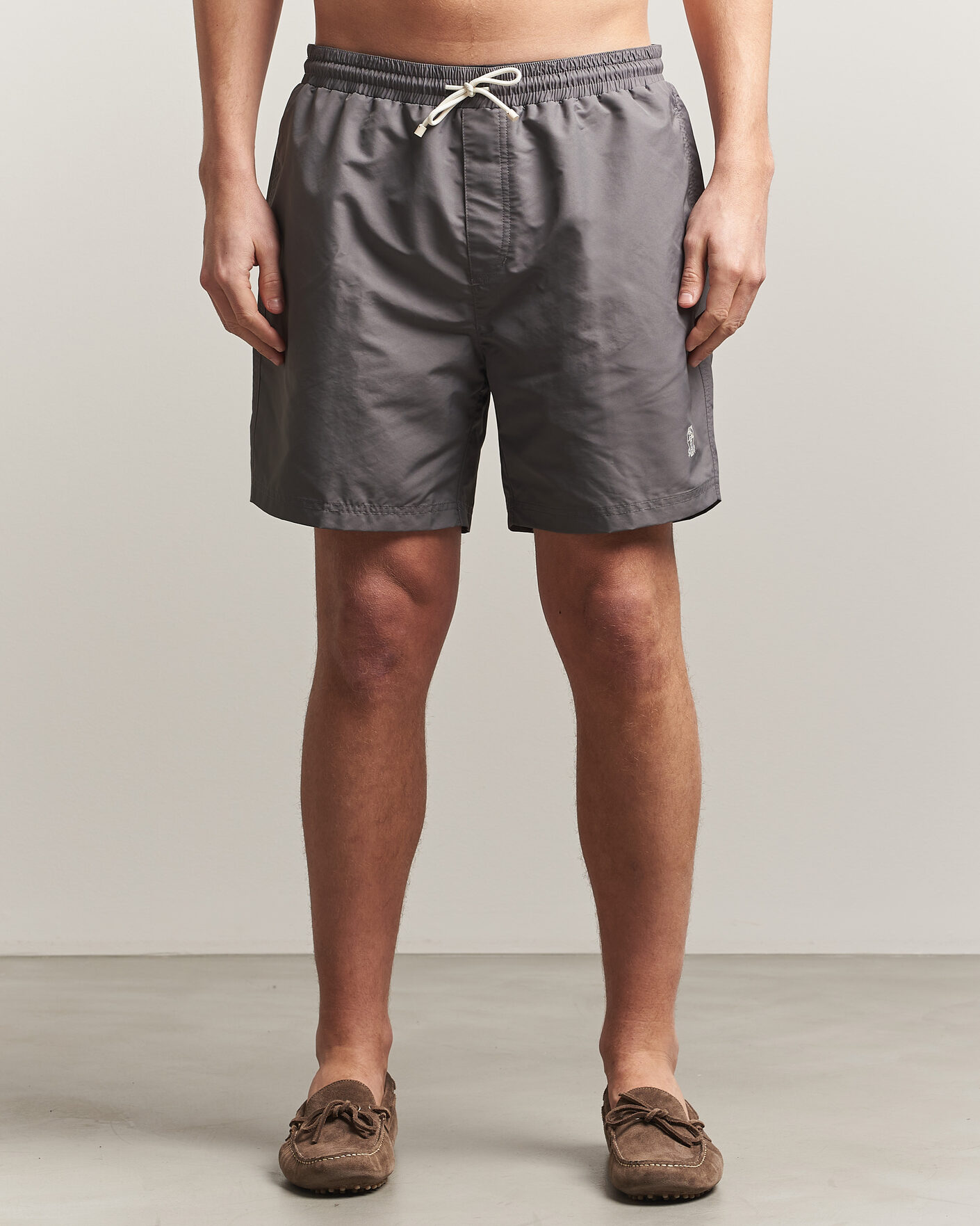 Homme | Maillots De Bain | Brunello Cucinelli | Nylon Swim Trunks Grey