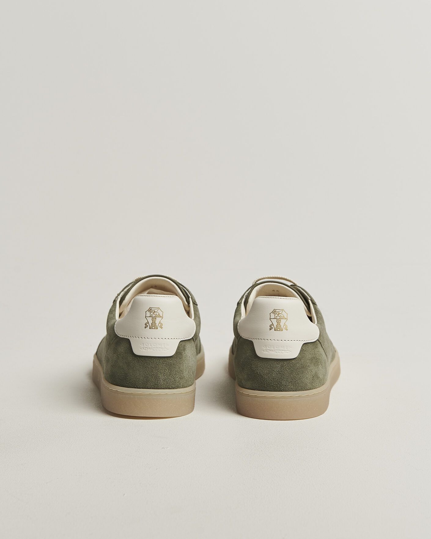 Homme | Baskets | Brunello Cucinelli | Low Top Sneakers Olive Suede