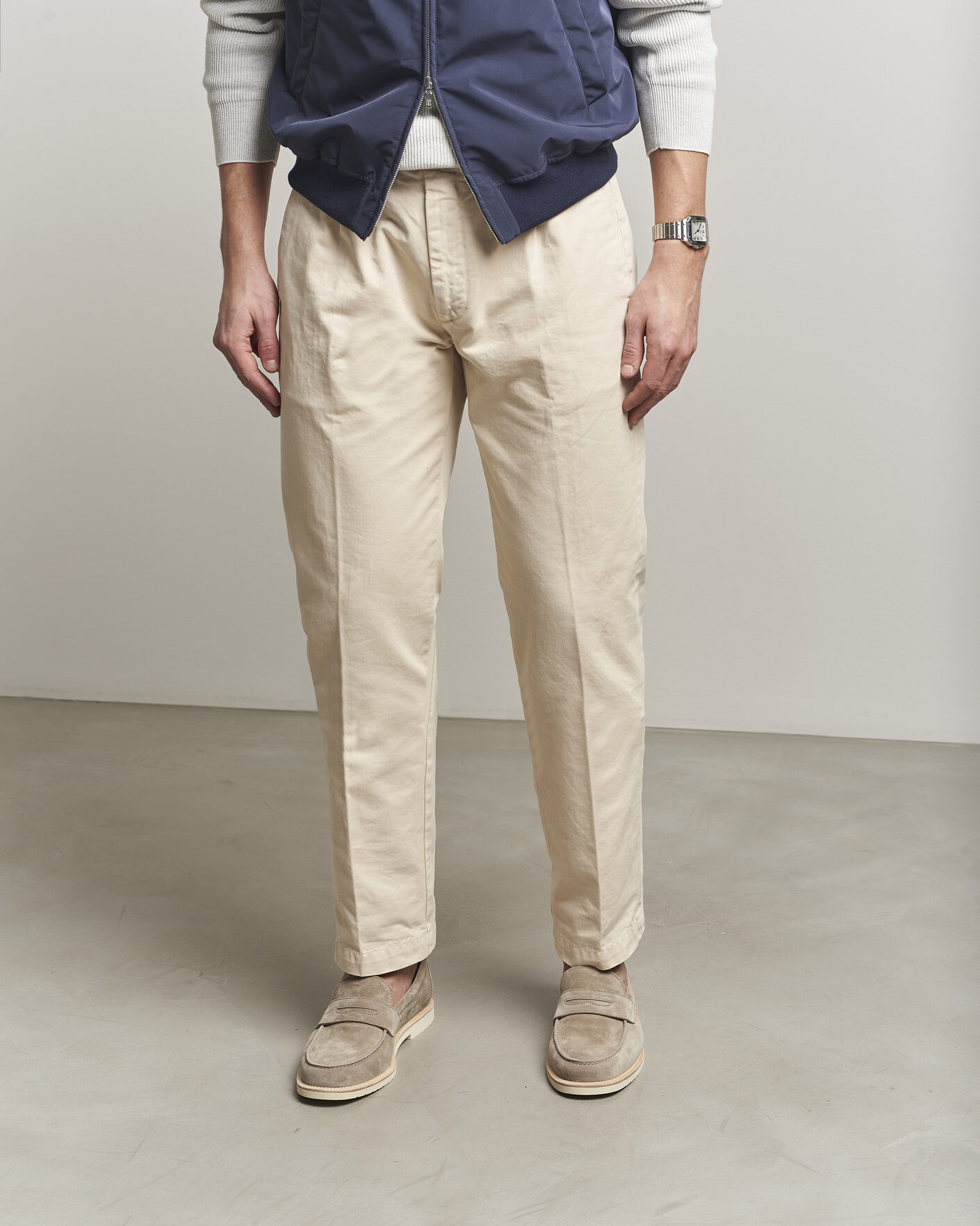 Homme | Loafers | Brunello Cucinelli | Light Penny Loafers Beige Suede