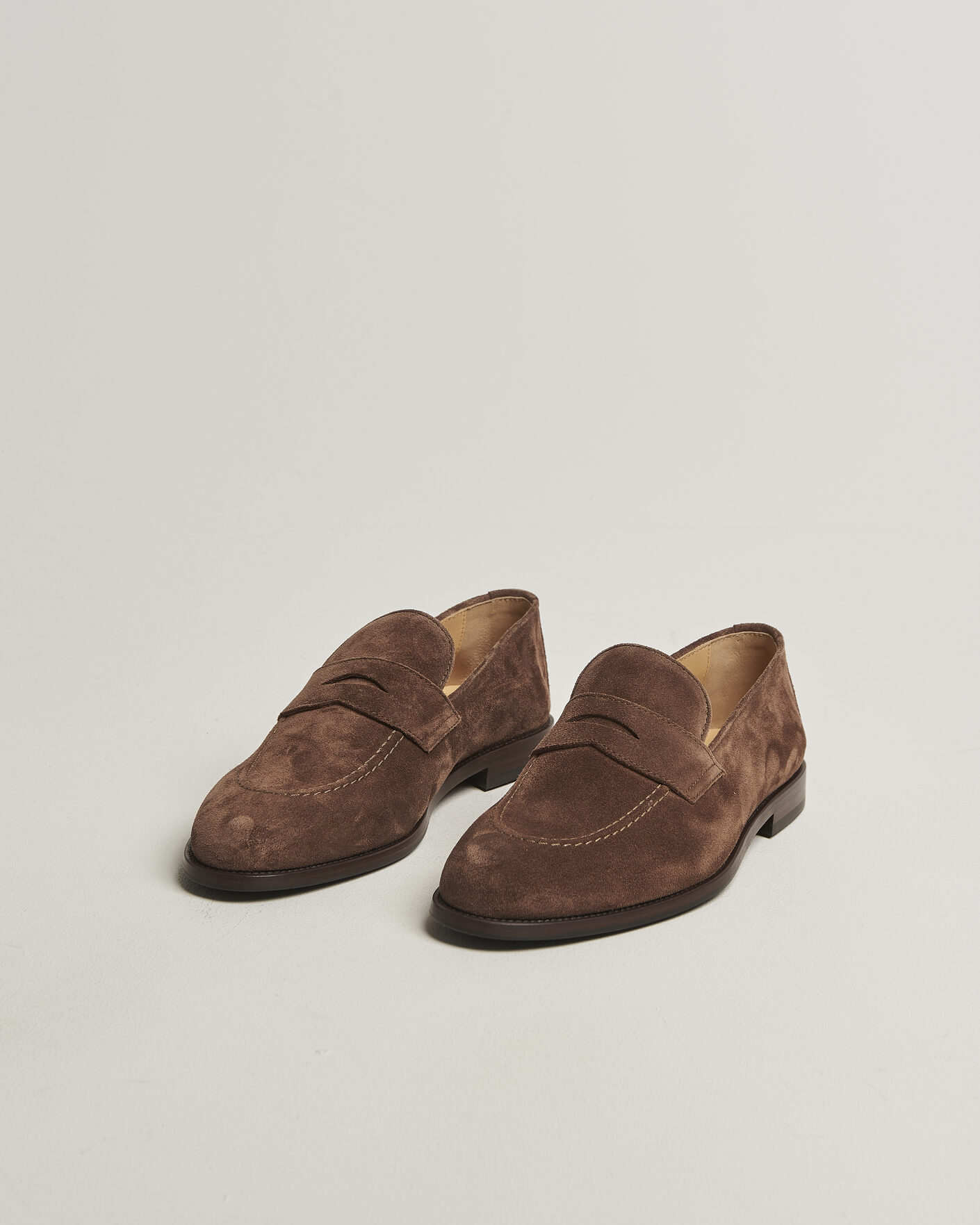 Homme | Loafers | Brunello Cucinelli | Penny Loafers Brown Suede