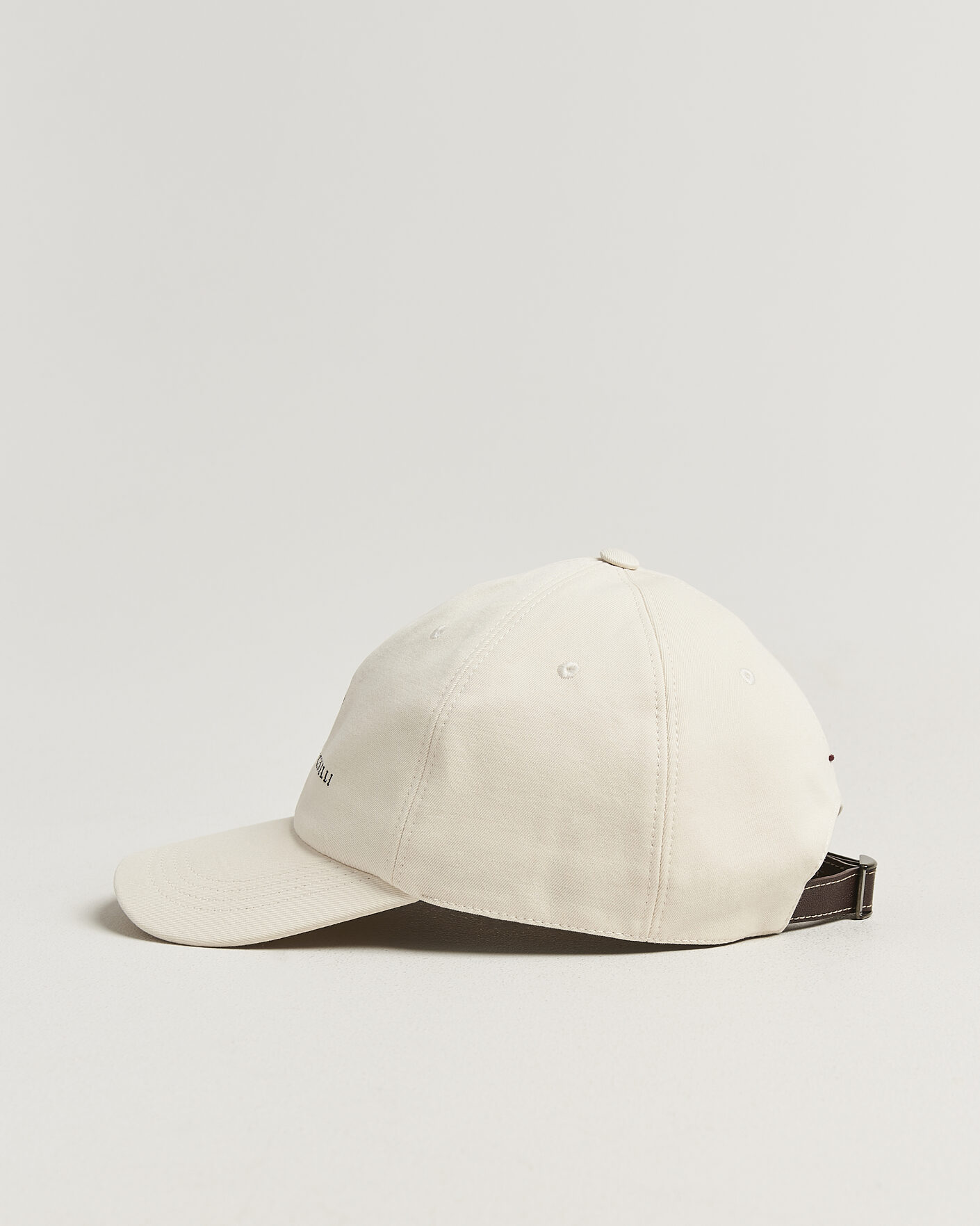 Homme | Bobs Et Casquettes | Brunello Cucinelli | Twill Cotton Baseball Cap Off White