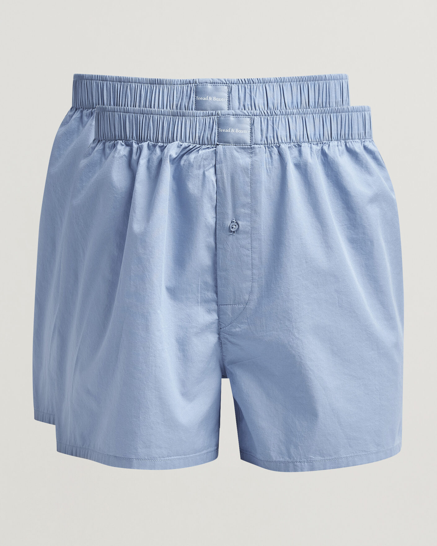 Homme | Sous-Vêtements Et Chaussettes | Bread & Boxers | 2-Pack Boxer Shorts Air Blue