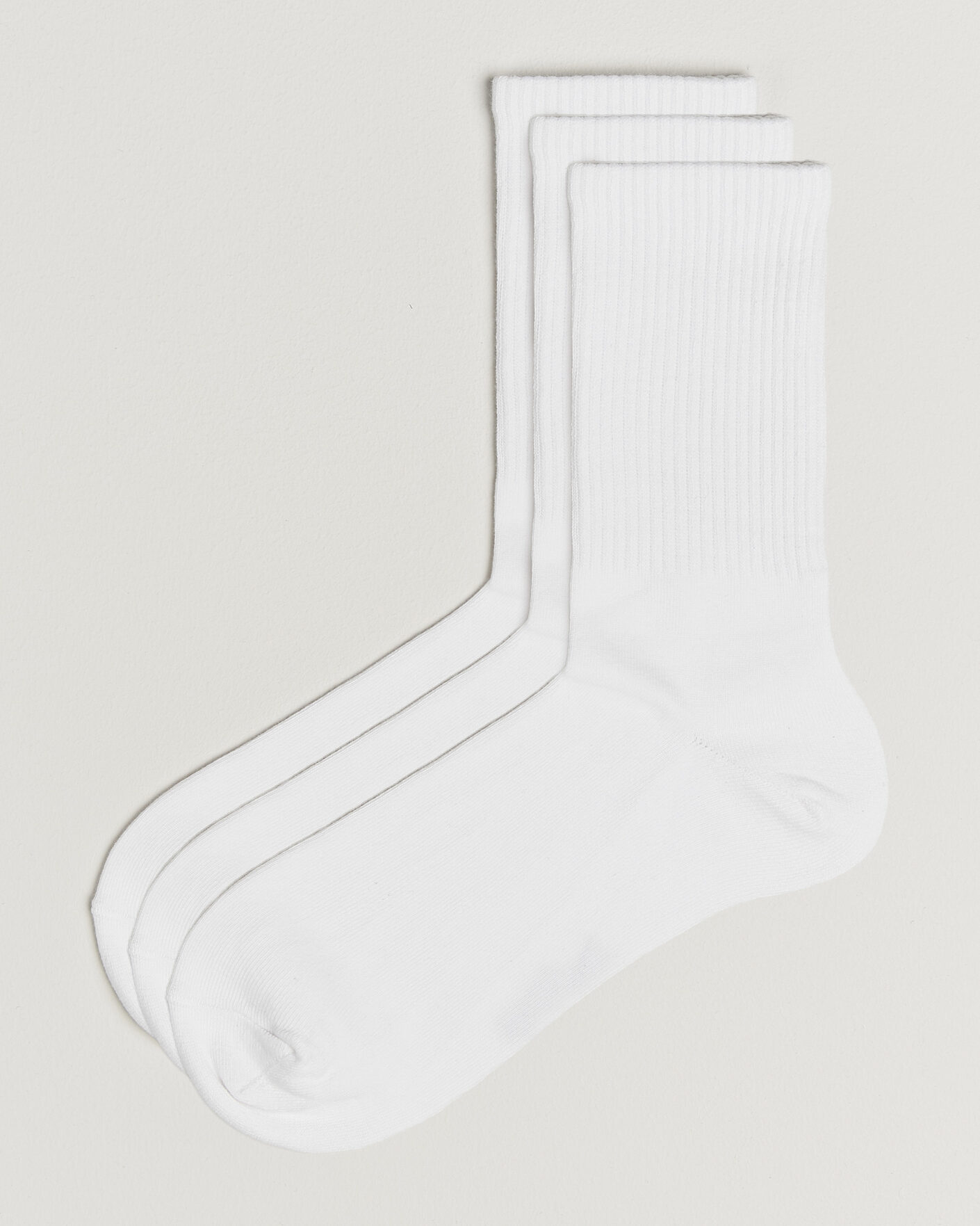Homme | Sous-Vêtements Et Chaussettes | Bread & Boxers | 3-Pack Sport Sock White