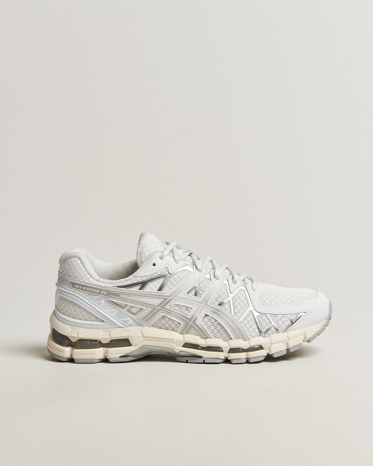 Homme | Baskets | Asics | Gel-Kayano 20 White/Pure Silver