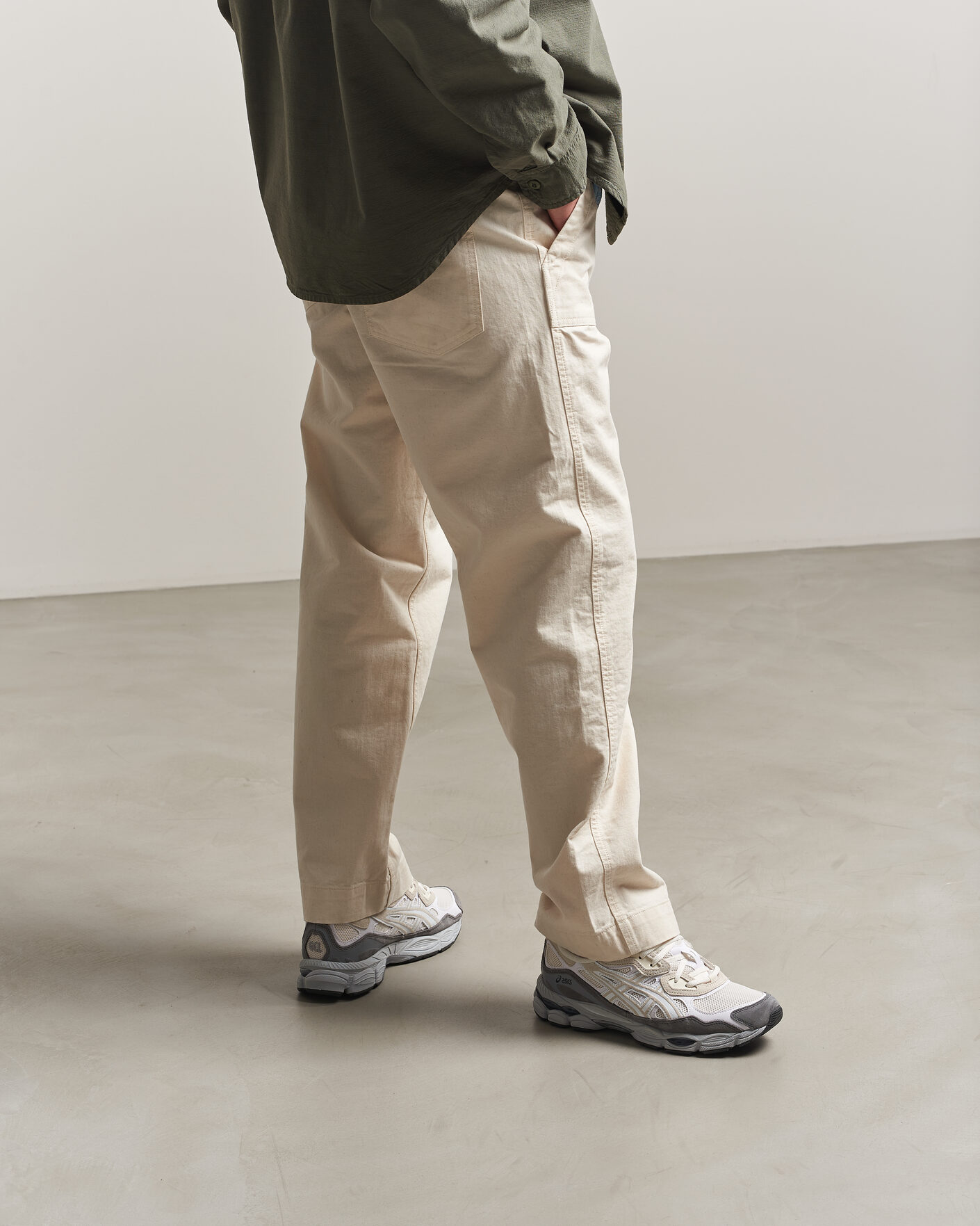 Homme | Baskets | Asics | Gel-NYC Cream/White