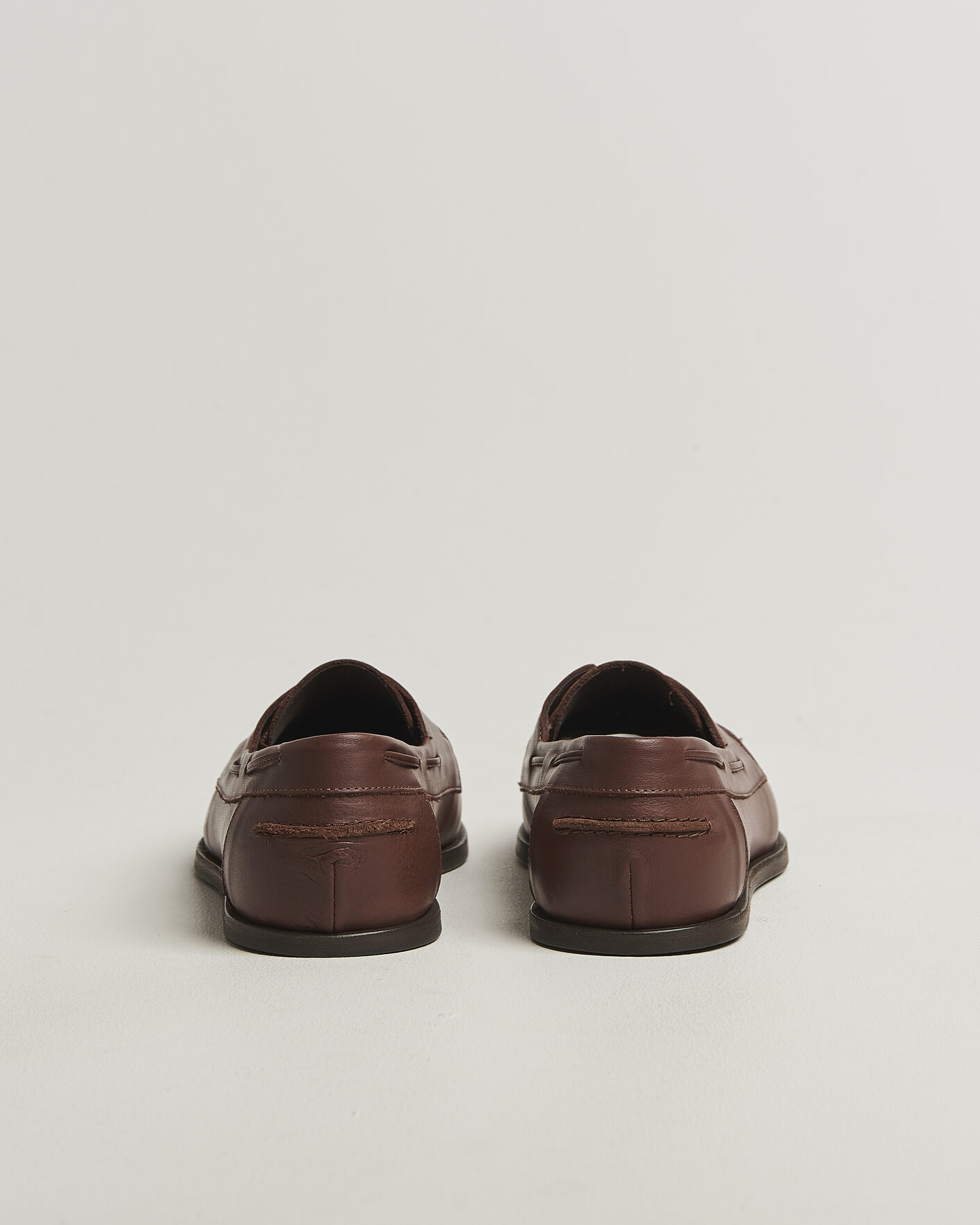 Homme | Chaussures Bateau | Lardini | Orfeo Leather Boat Shoe Brown