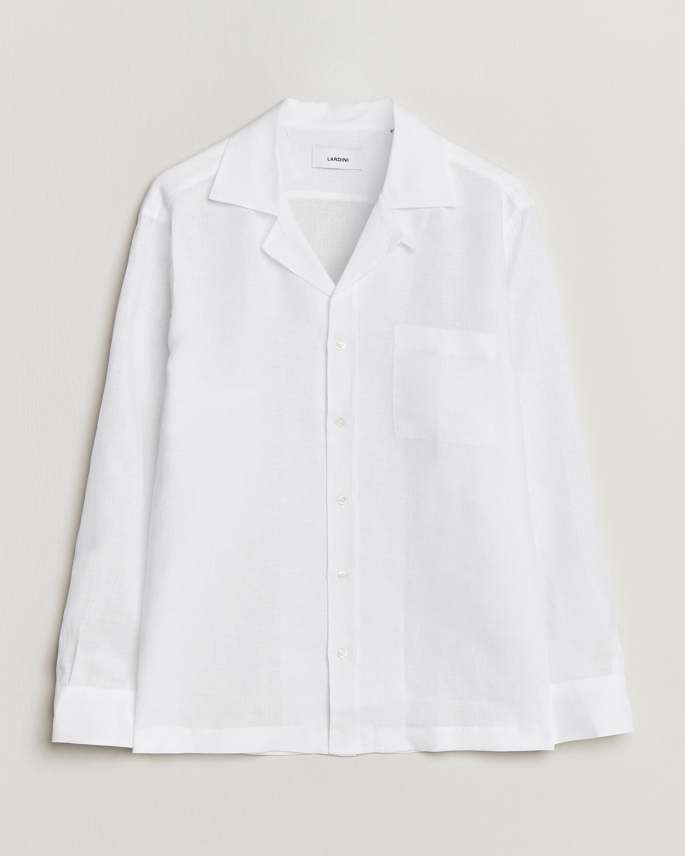 Homme | Chemises | Lardini | Paul Linen Resort Shirt White