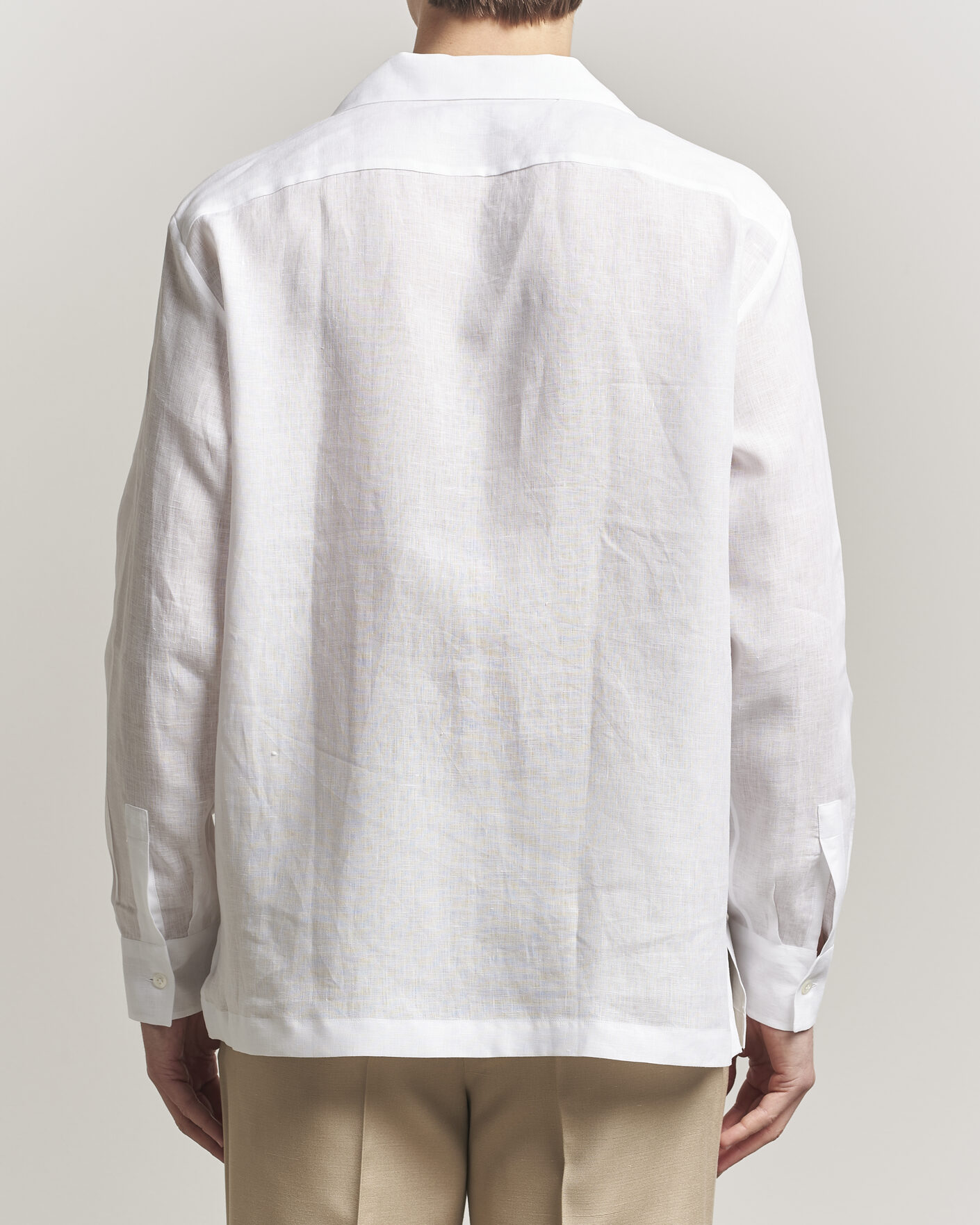 Homme | Chemises | Lardini | Paul Linen Resort Shirt White