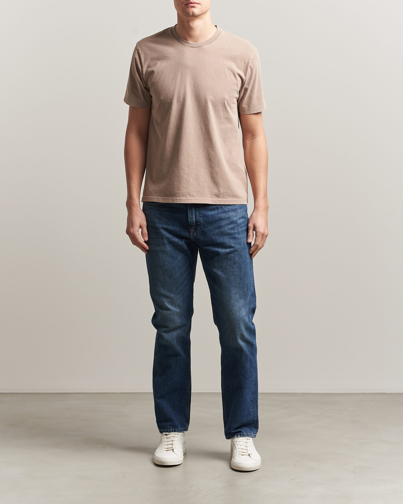 Homme | T-shirts | Colorful Standard | Classic Organic T-Shirt Faded Khaki