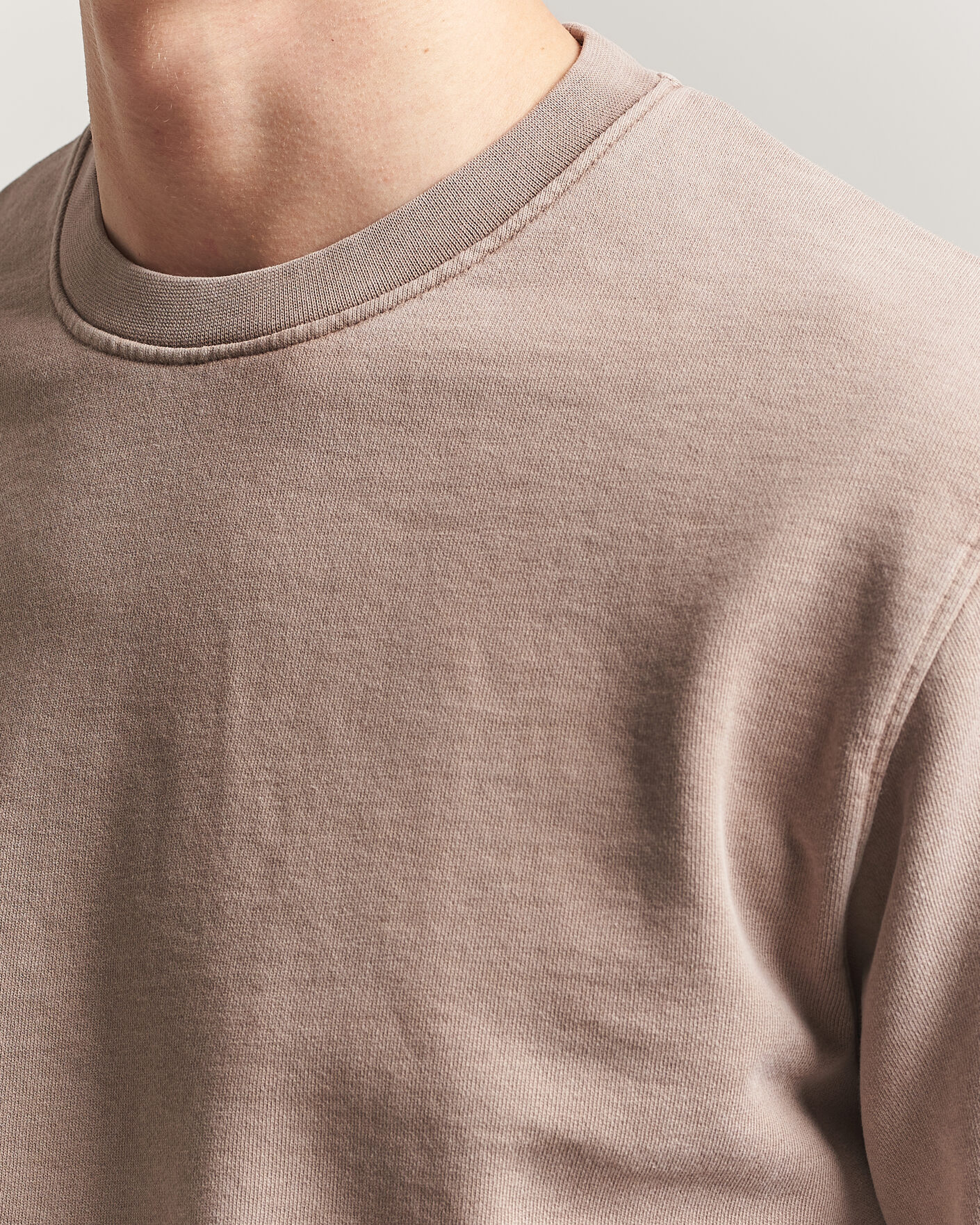 Homme | Pulls Et Tricots | Colorful Standard | Classic Organic Crew Neck Sweat Faded Khaki