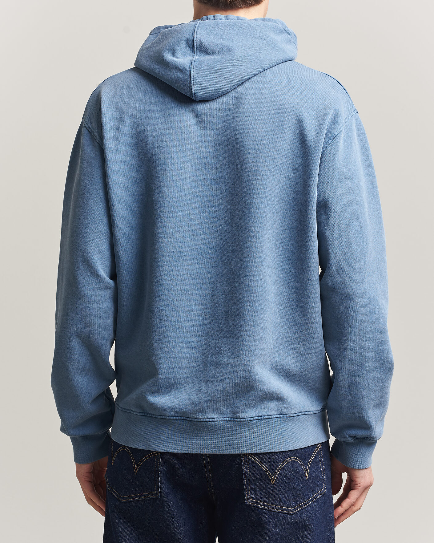 Homme | Pulls Et Tricots | Colorful Standard | Classic Organic Hood Faded Indigo