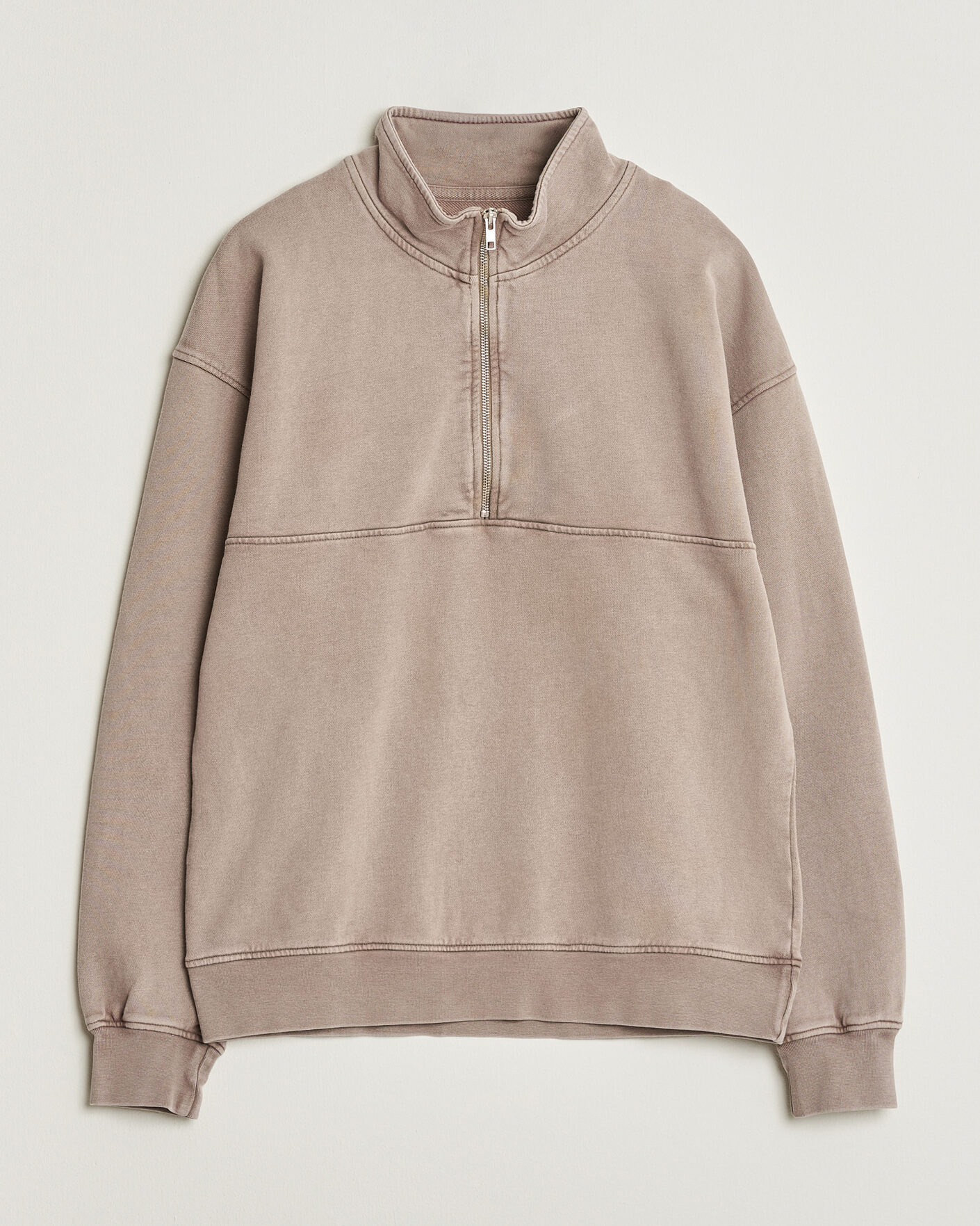Homme | Pulls Et Tricots | Colorful Standard | Classic Organic Half-Zip Faded Khaki
