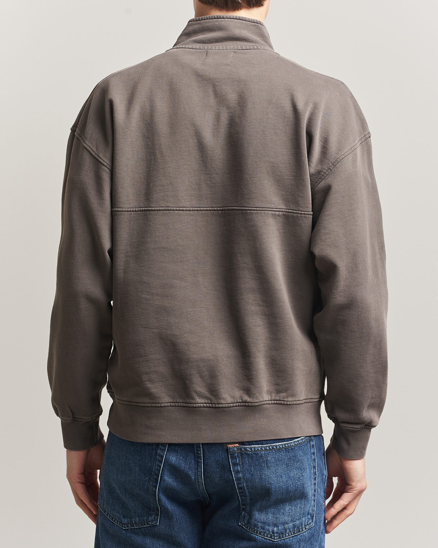 Homme | Pulls Et Tricots | Colorful Standard | Classic Organic Half-Zip Faded Mud