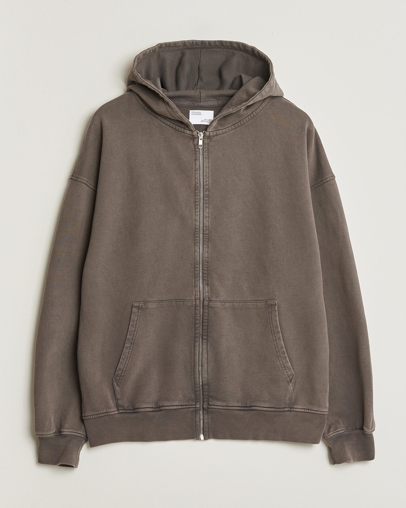 Homme | Pulls Et Tricots | Colorful Standard | Classic Organic Full Zip Hoodie Faded Mud